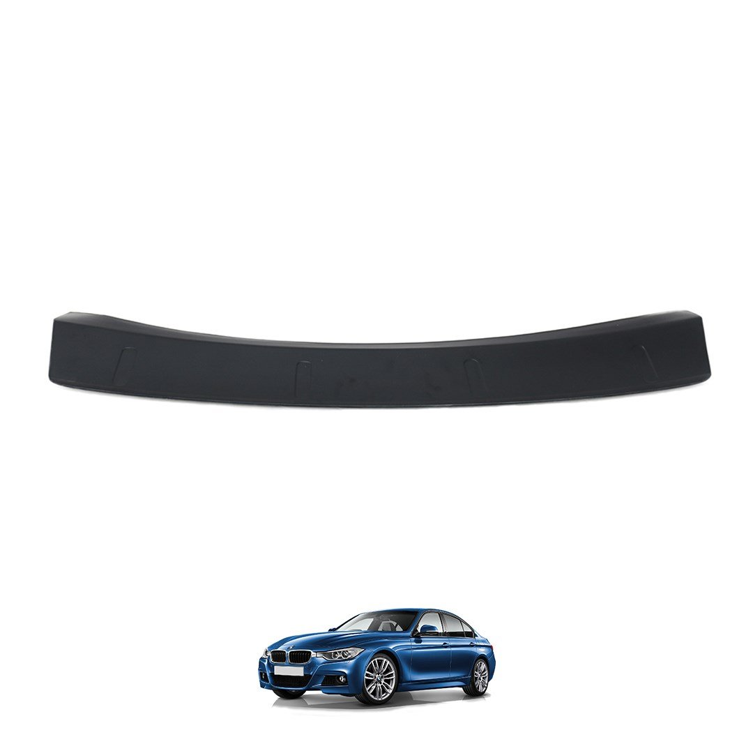 Bmw F30 Sedan Mat Siyah Arka Tampon Eşiği 2011-2019 Yılı ve Arasına Uyumludur
