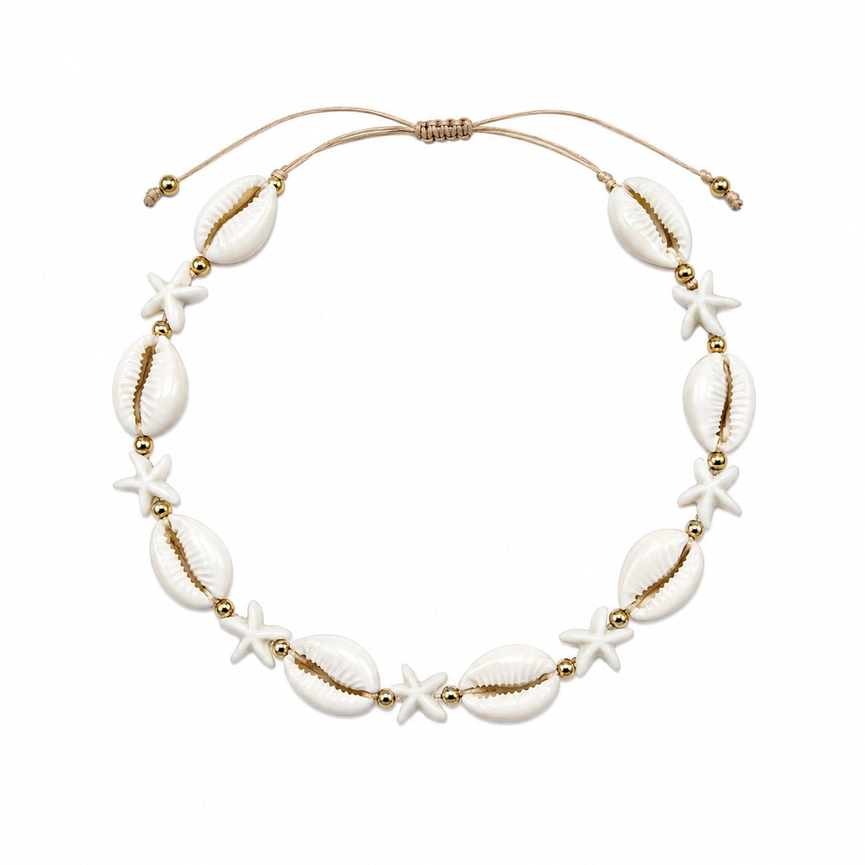 Bohem Deniz Kabuğu Kadın Kolye