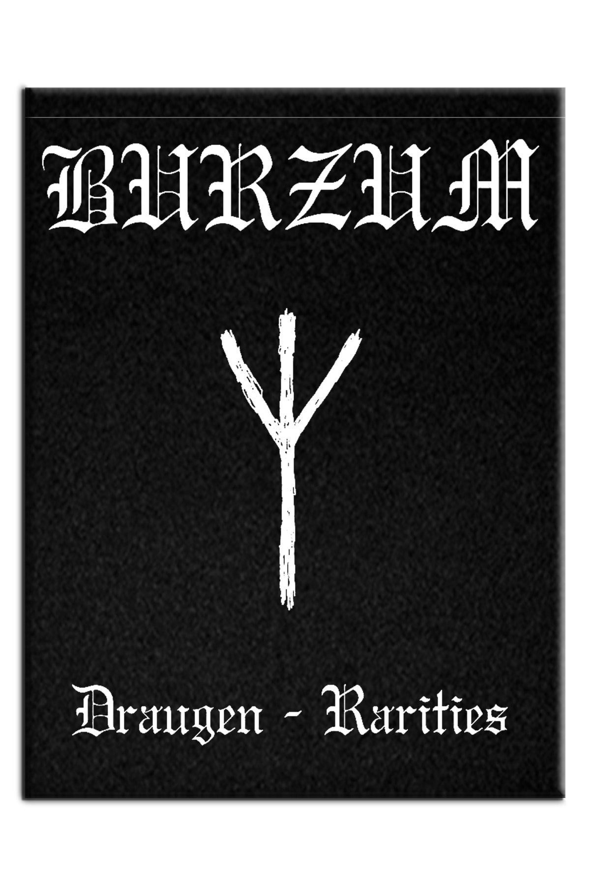 Burzum Draugen Albüm Arma Sırt Peç Back Patch Yama