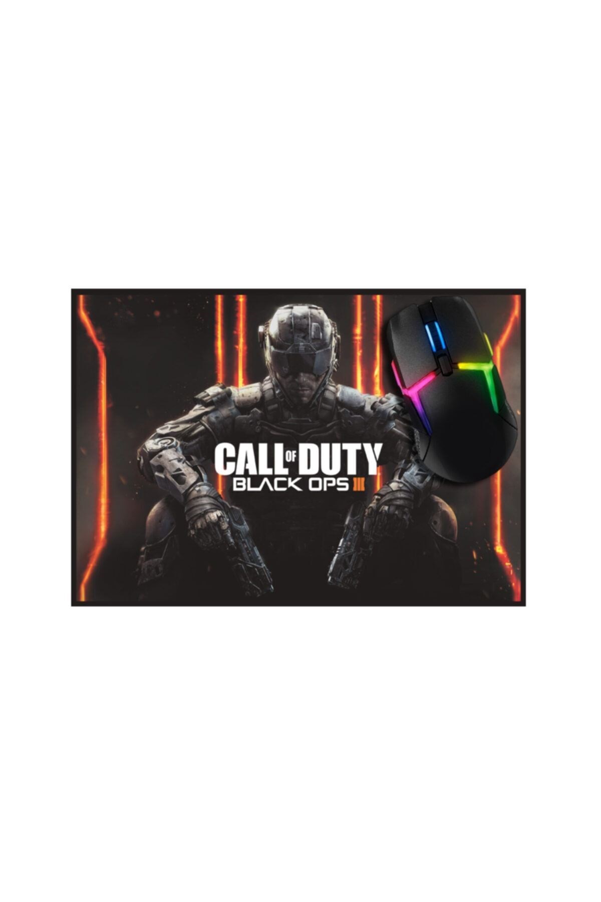 Call Of Duty Black Ops Gaming Oyuncu Mouse Pad