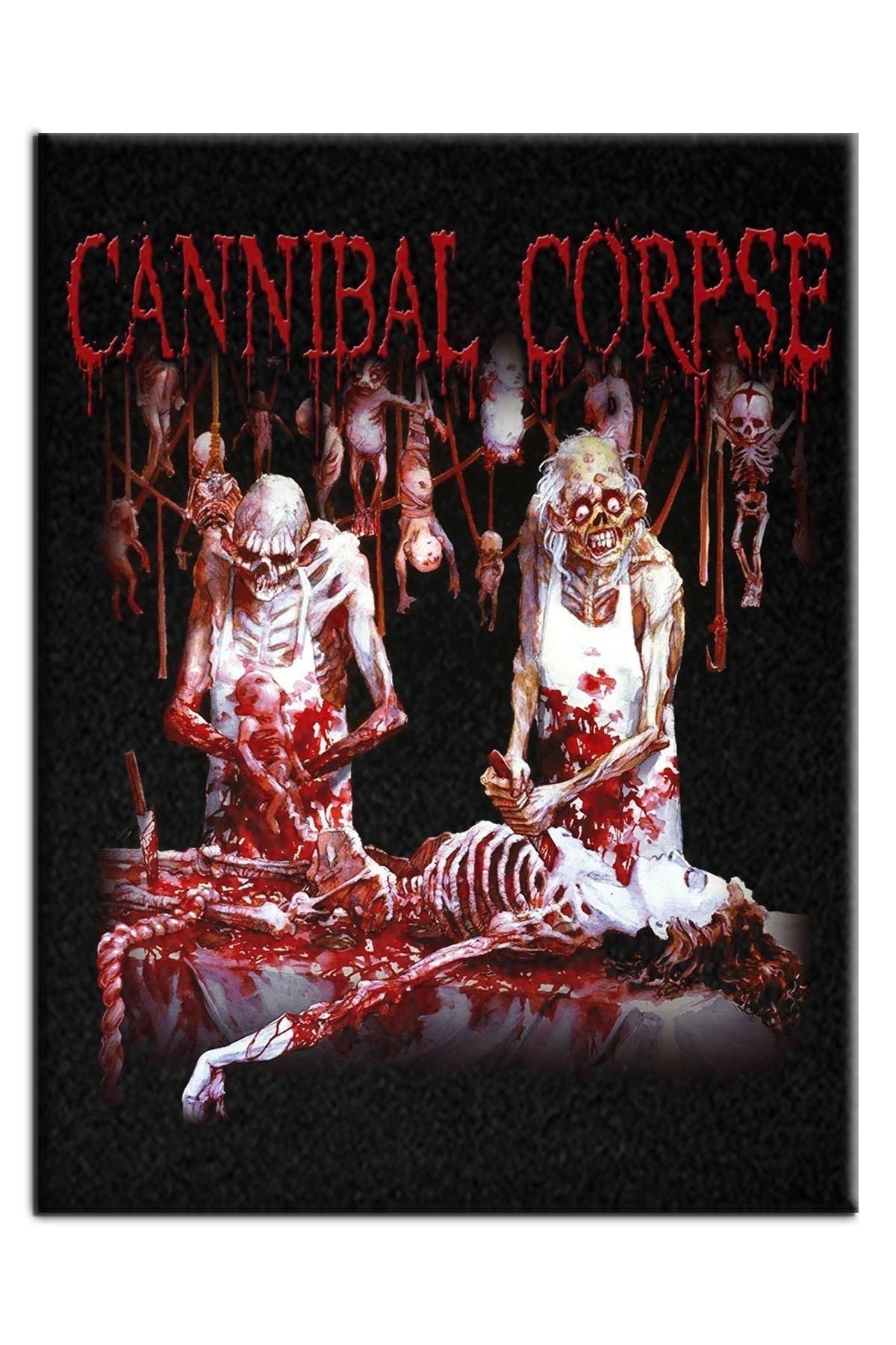Cannibal Corpse Butchered At Birth Albüm Arma Sırt Peç Back Patch Yama