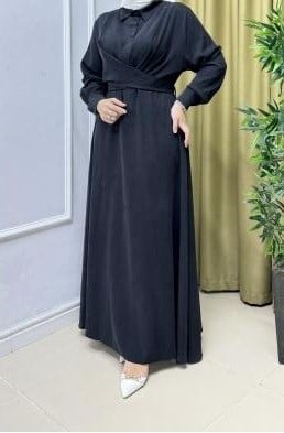 CEREMONY BAĞLAMALI TENCEL ELBİSE