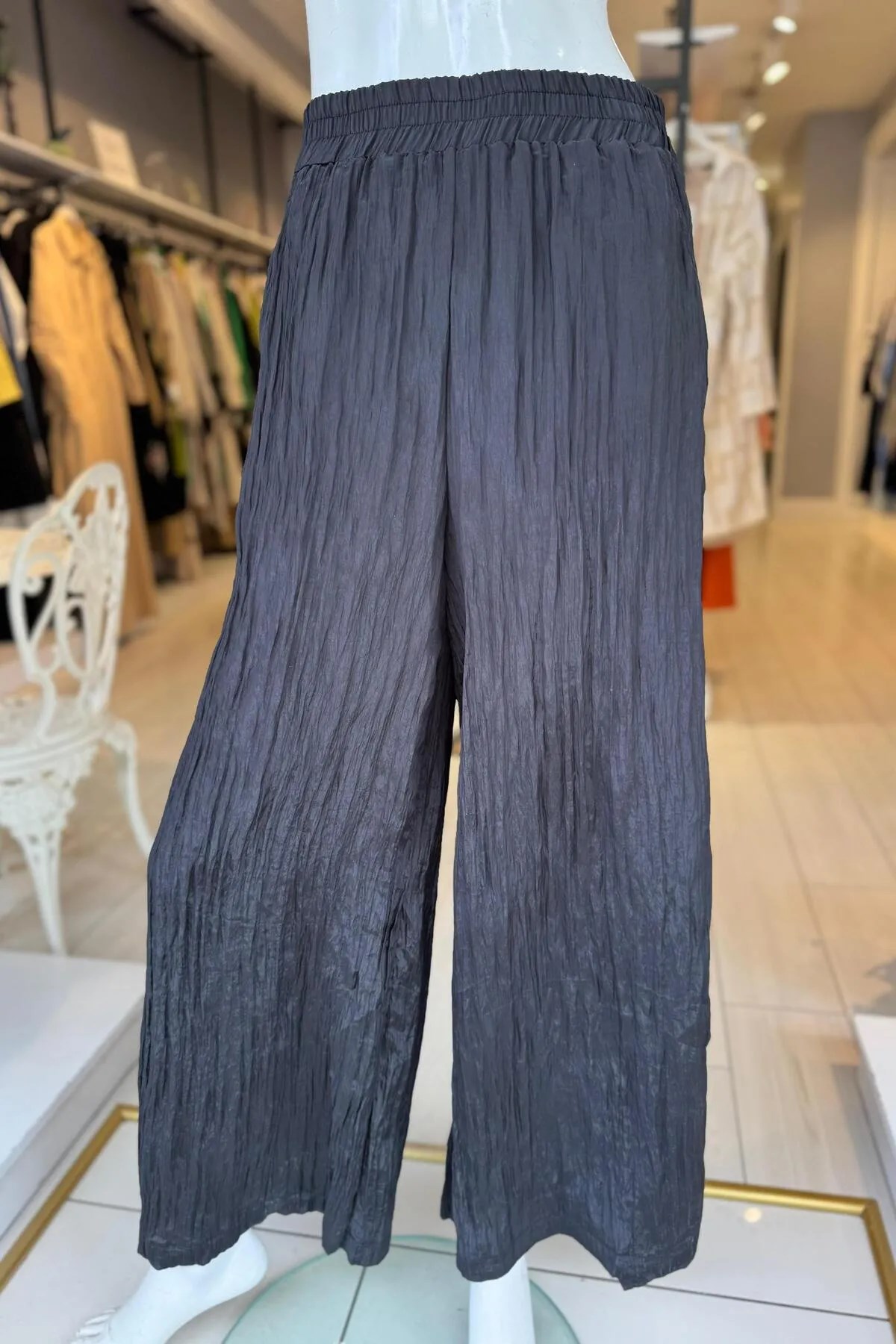 CEREMONY Beli Lastikli Bol Paça Caliente Pantolon