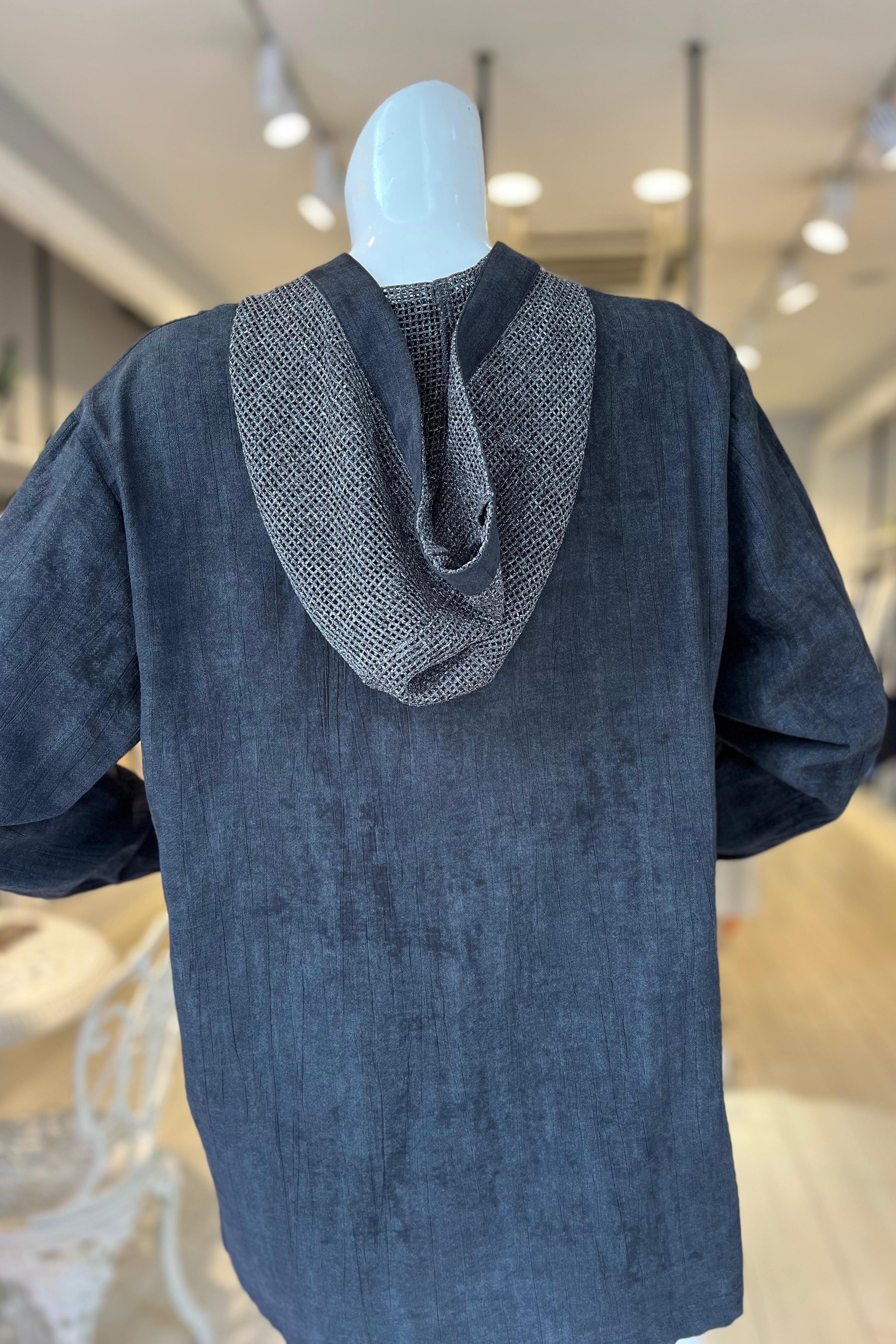 CEREMONY Cebi ve Kapşonu File Detaylı Kısa Pasion Kap