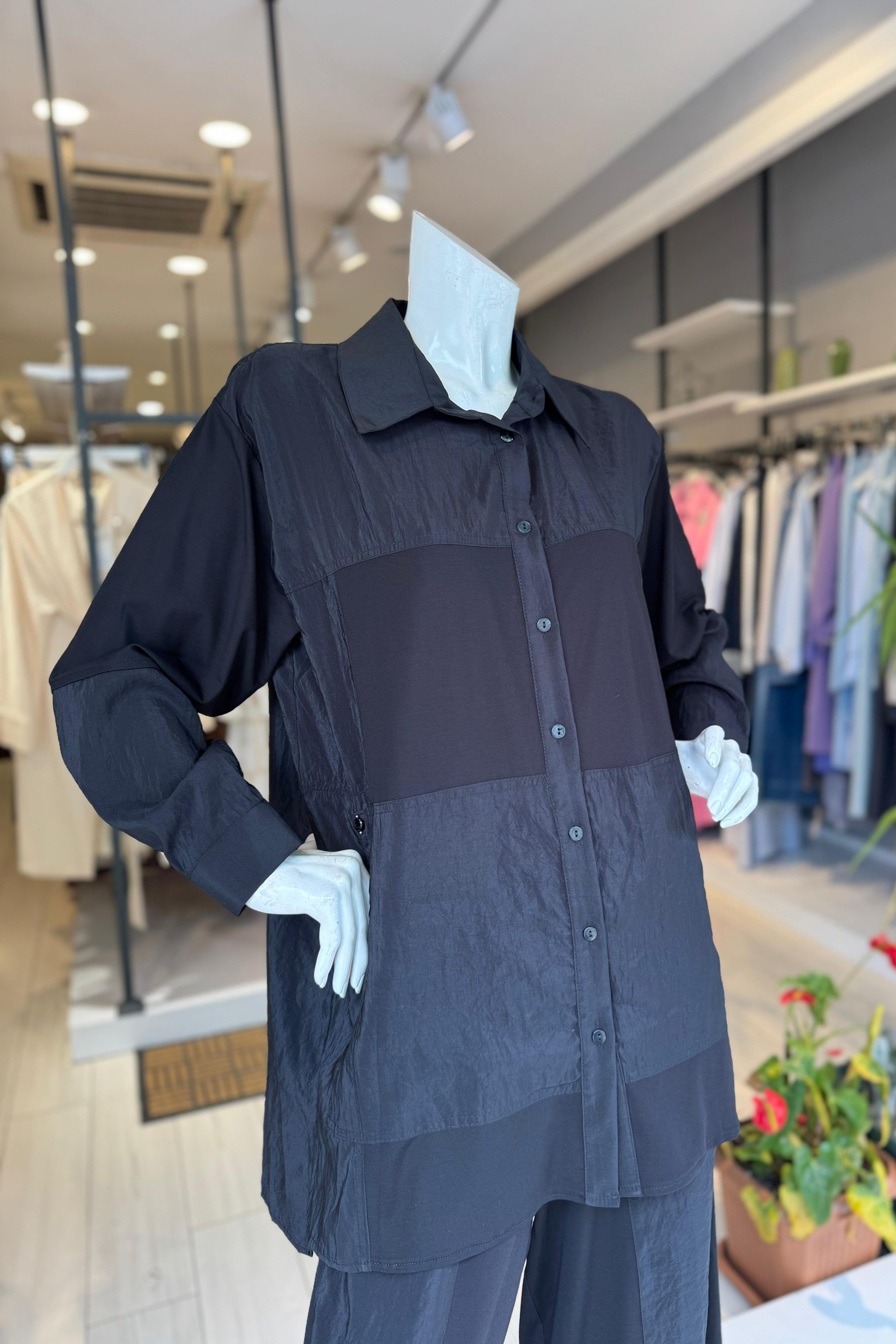 CEREMONY Dubai Garnili Bambu Gömlekli Takım