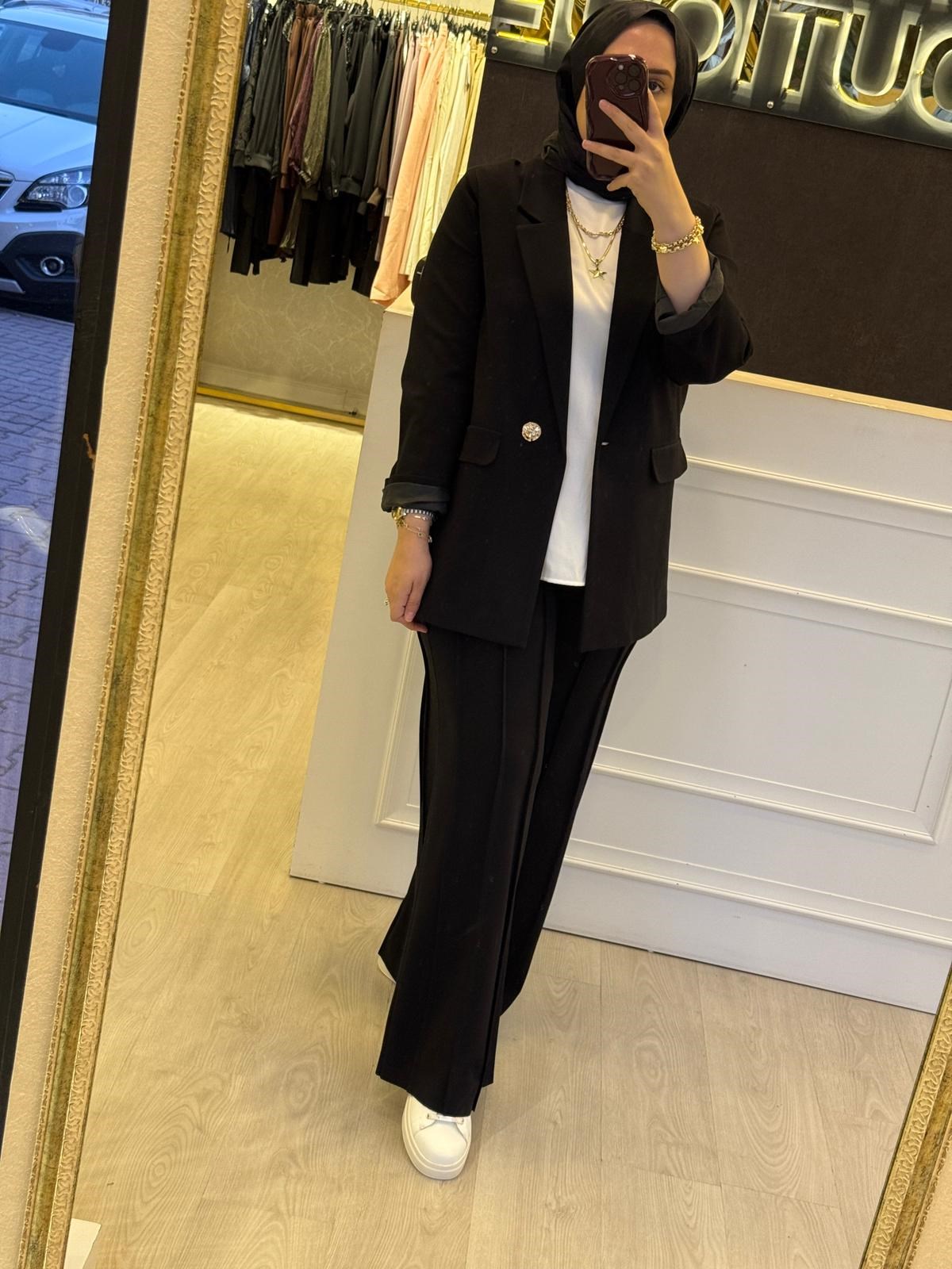 CEREMONY Tek Düğmeli Blazer Çelik Ceket