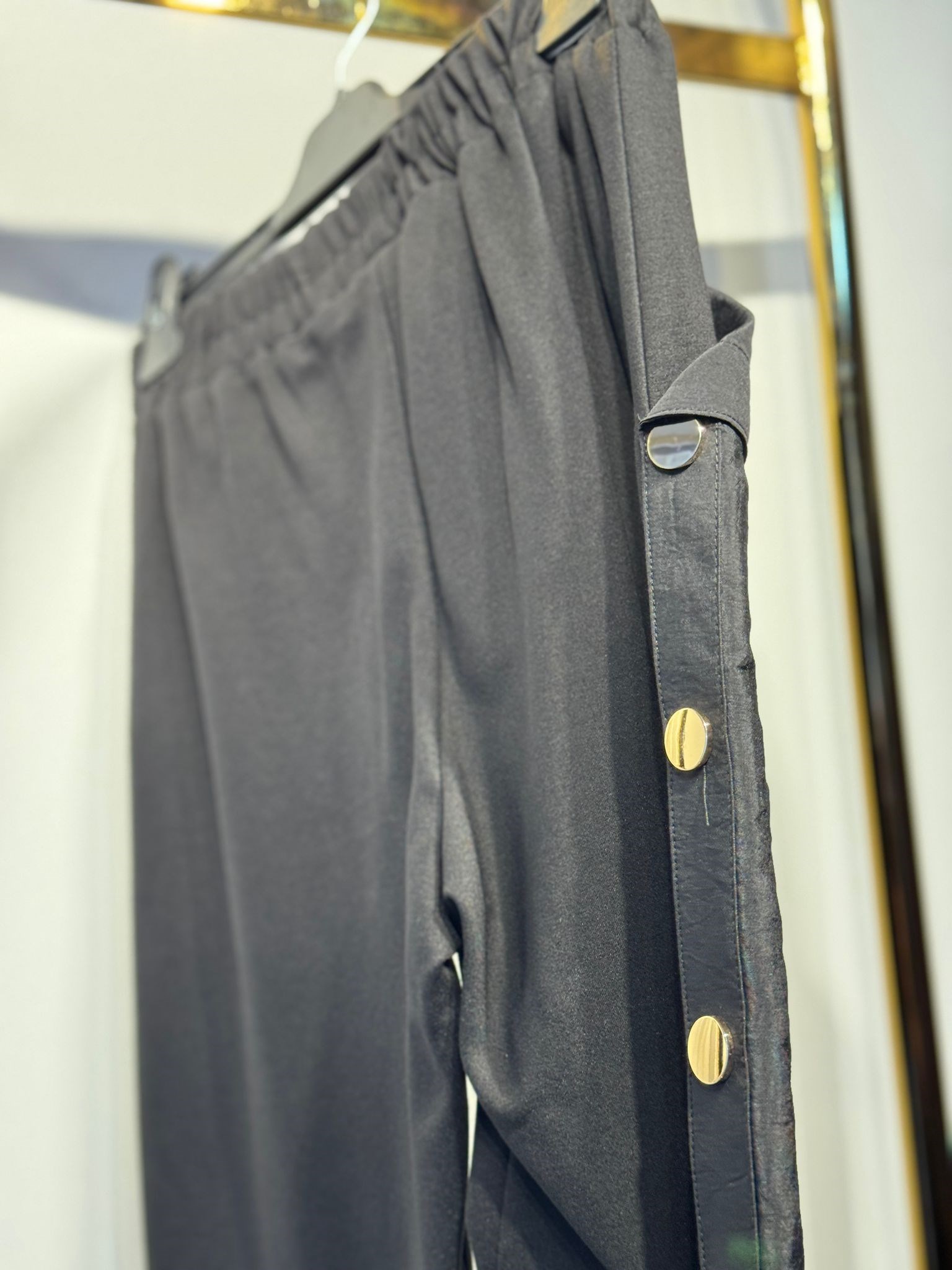 CEREMONY Tek Tarafı Çıtçıt Detaylı Pantolon