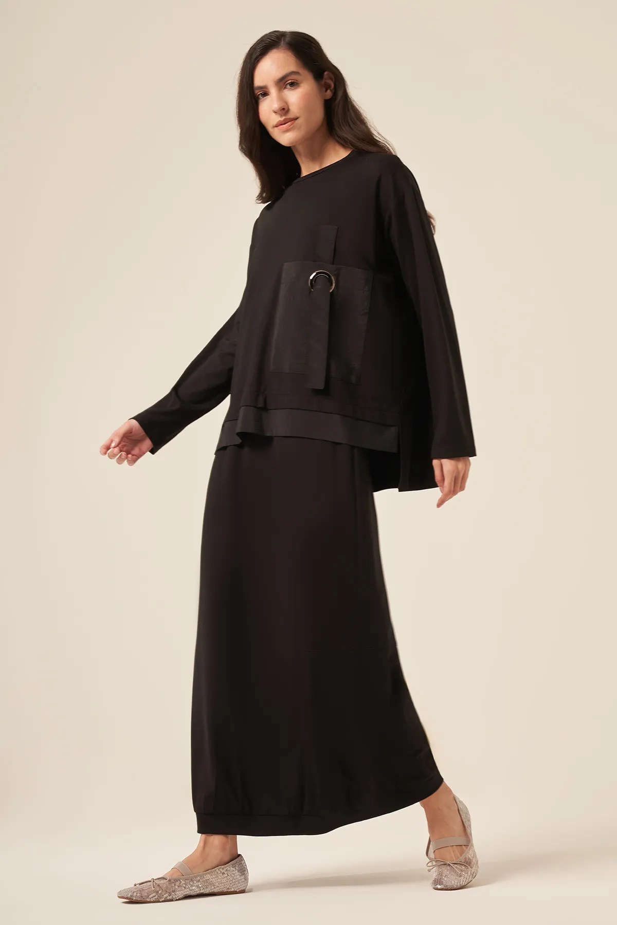 CEREMONY TRİKO GARNİLİ BOLERO CEKETLİ TENCEL ELBİSELİ TAKIM