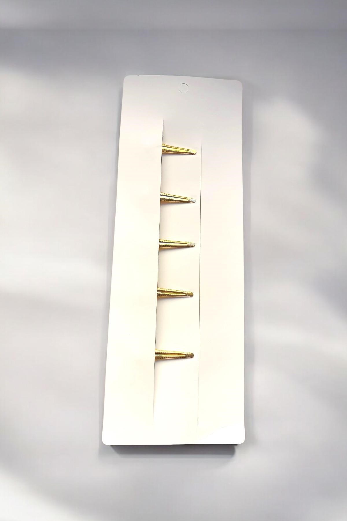 Çocuk 5 Adet Papatya Figürlü 4 Cm Pens Toka