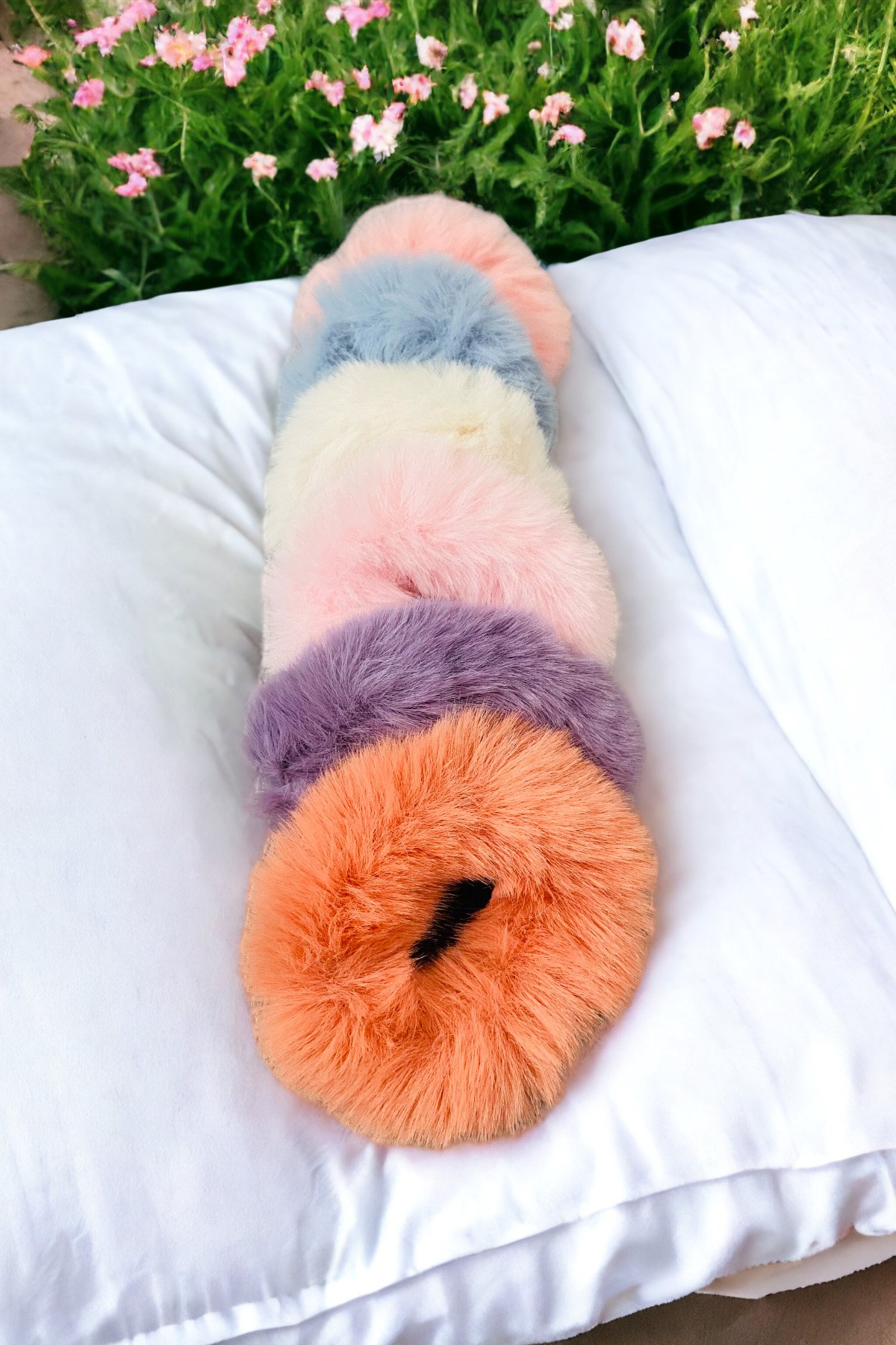Çocuk 6 Adet Peluş Model Renkli Lastik Toka