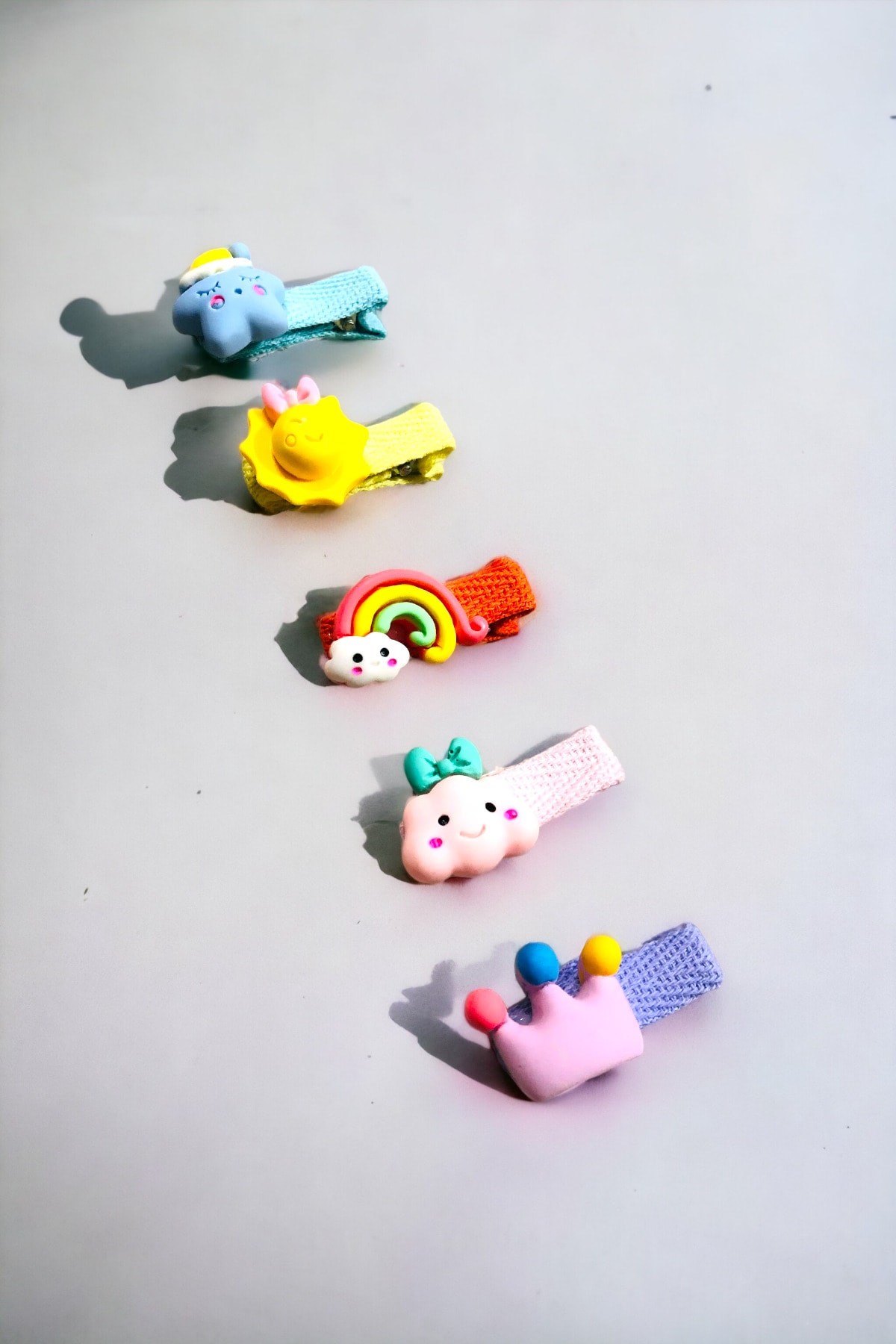 Çocuk Figürlü 5'li Pens Toka Seti