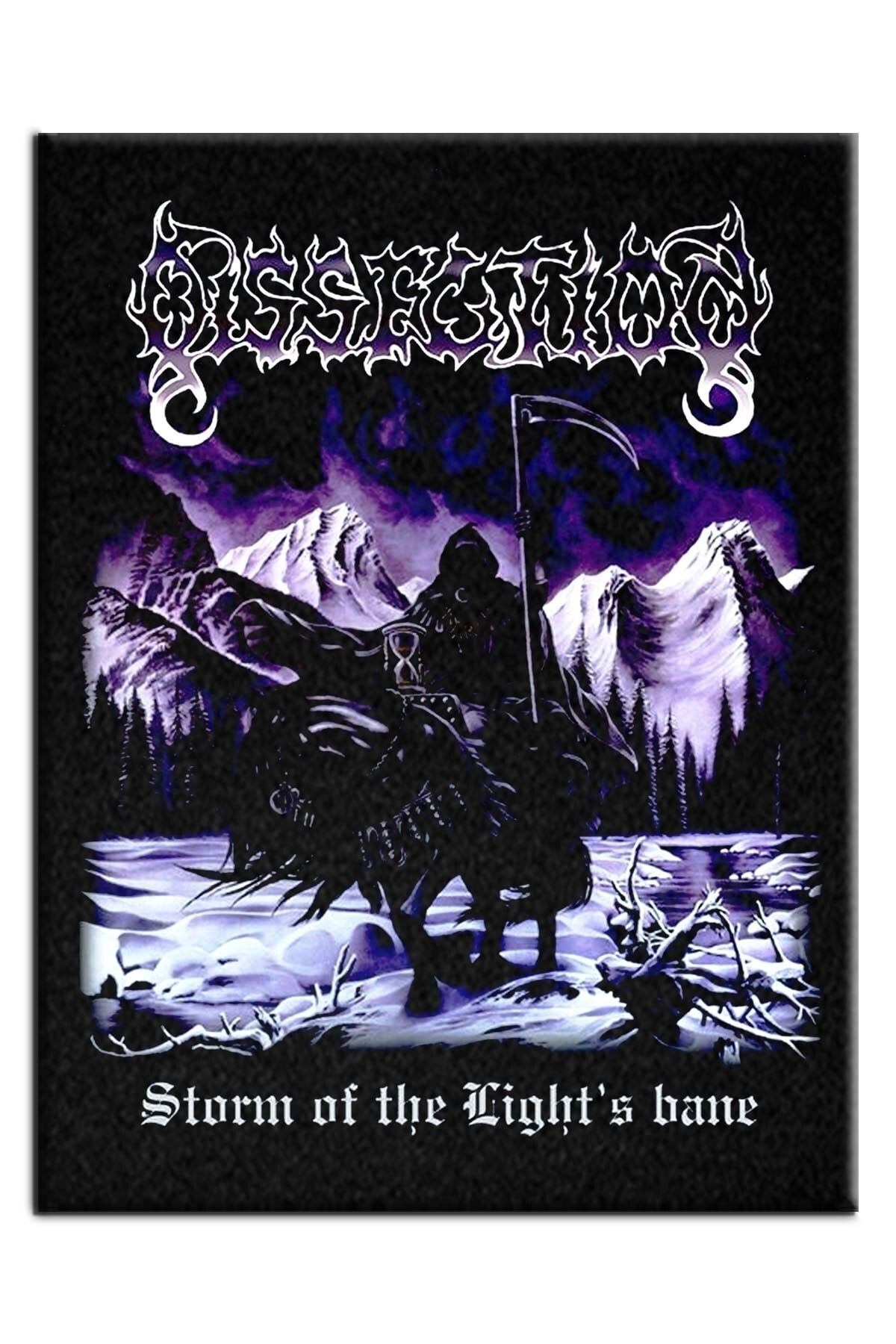 Dissection Storm Of The Light's Bane Albüm Arma Sırt Peç Back Patch Yama