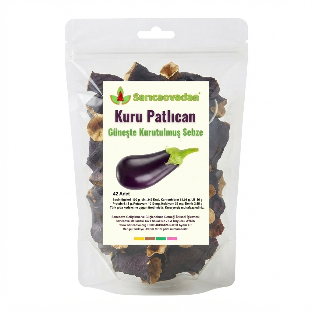 Dolmalık Göbek Patlıcan Kurusu