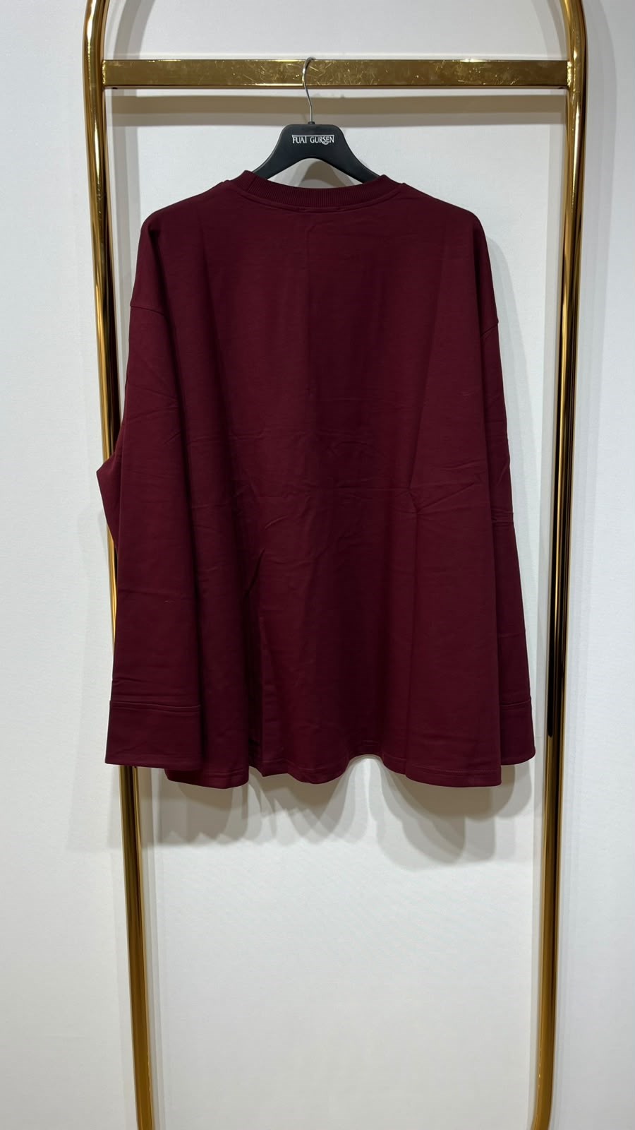 EKRUTEX Dikiş Detaylı Basic Sweatshirt