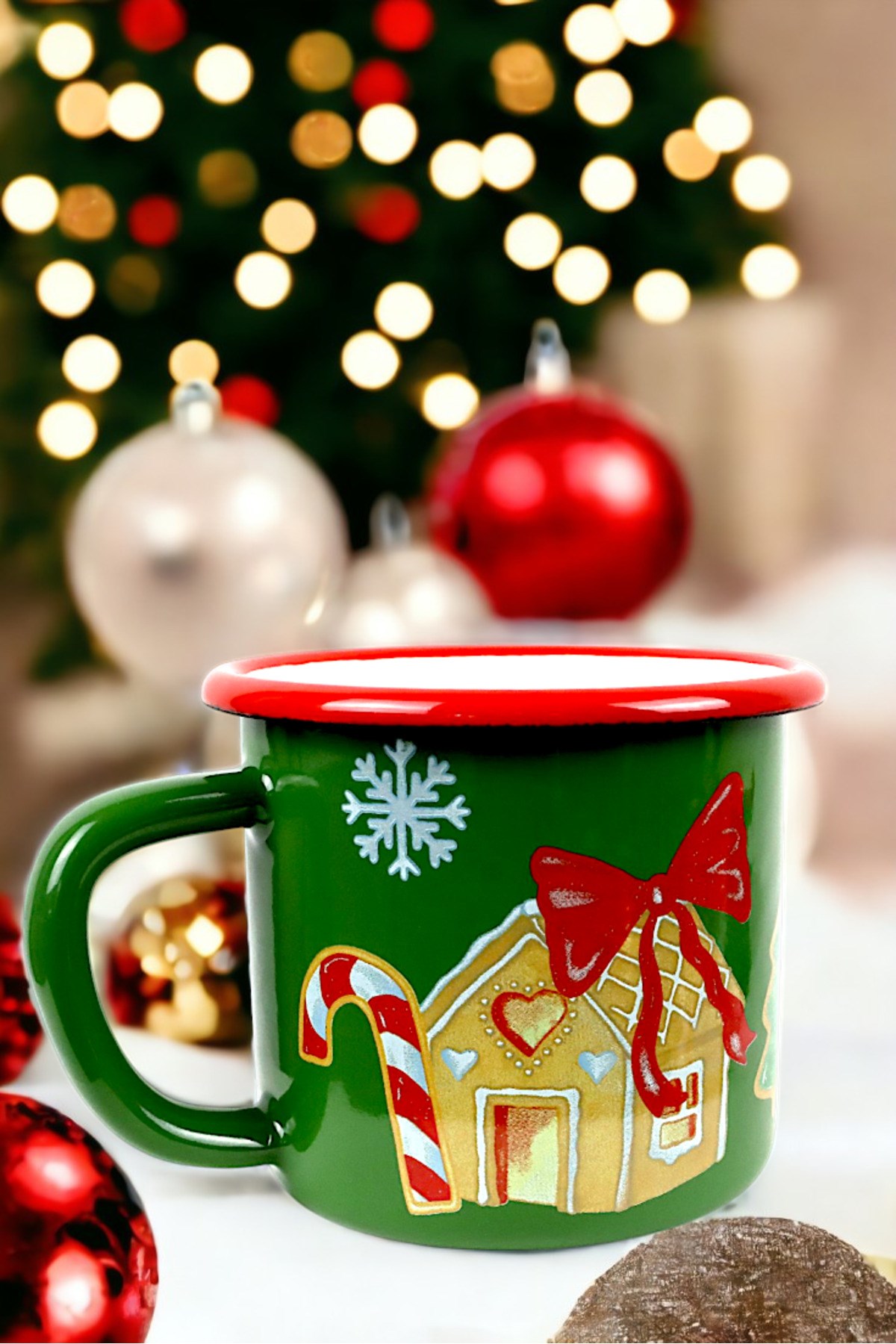 Emaye Kupa Bardak Camp Kamp Mug Fincan Kahve 380 Ml