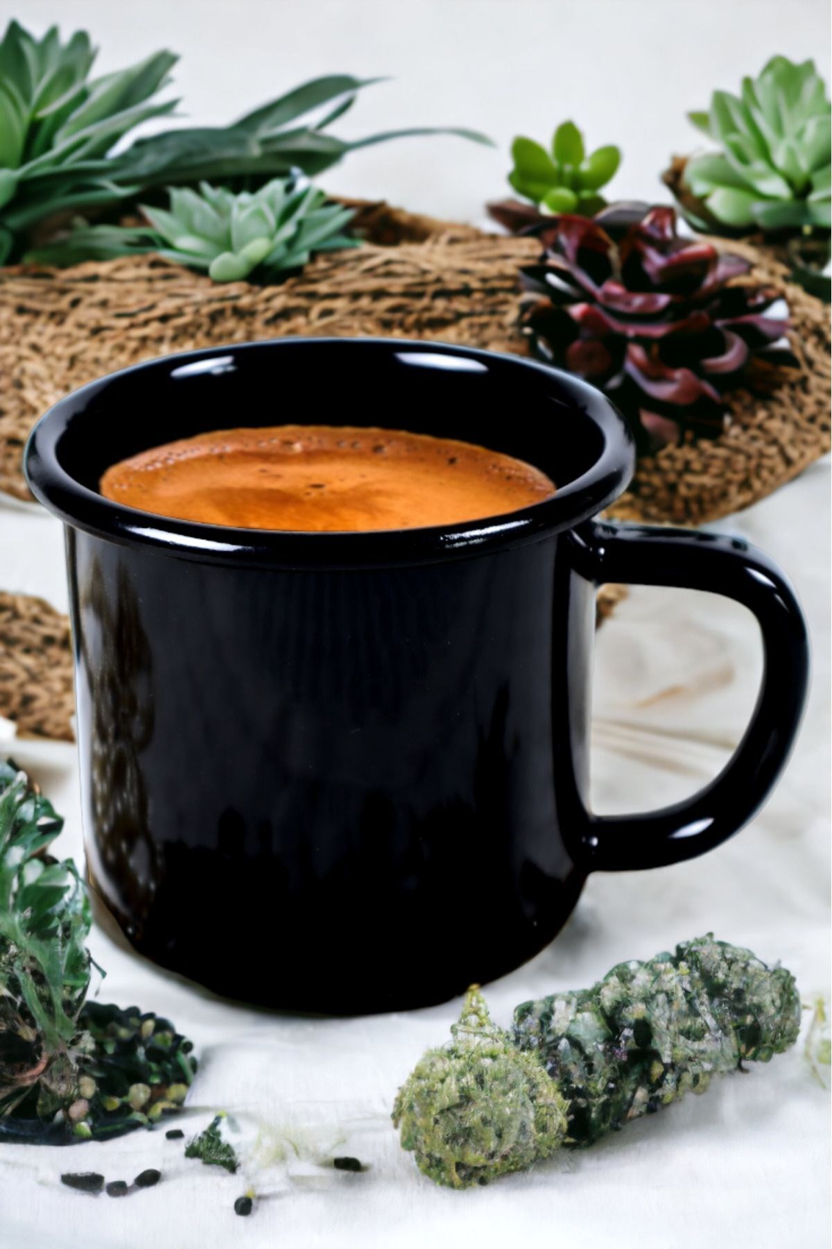 Emaye Kupa Bardak Camp Kamp Mug Fincan Kahve