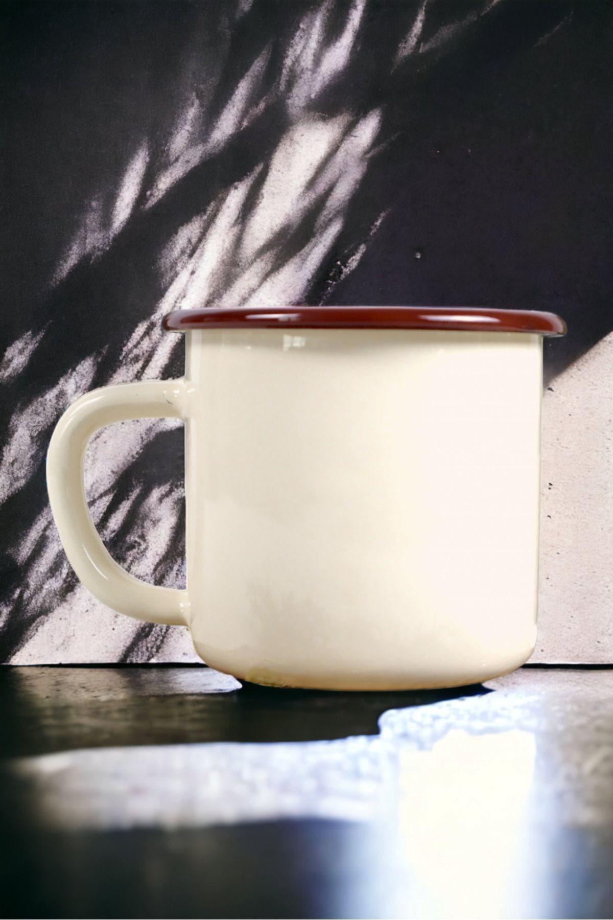 Emaye Kupa Bardak Camp Kamp Mug Fincan Kahve