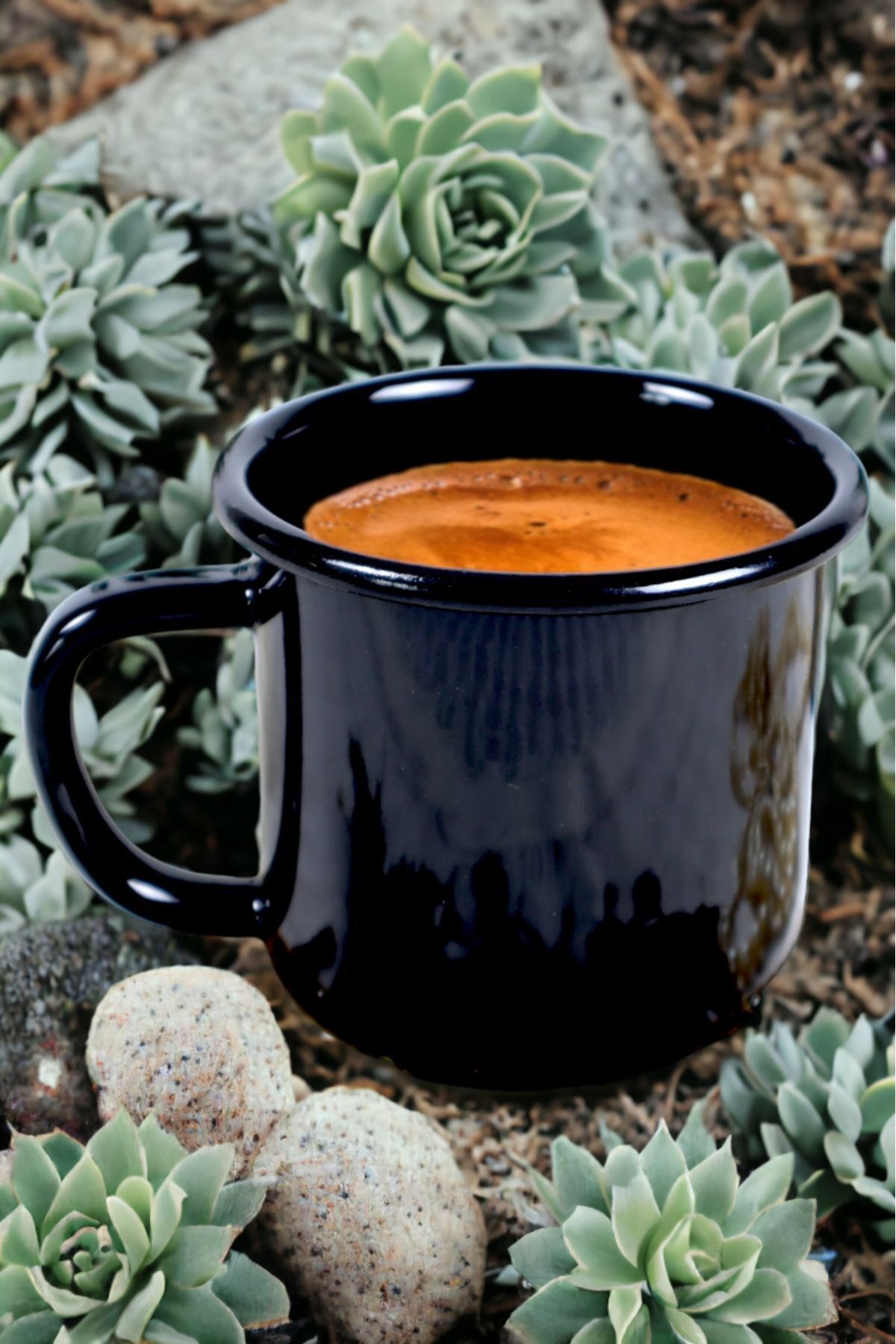 Emaye Kupa Bardak Camp Kamp Mug Fincan Kahve