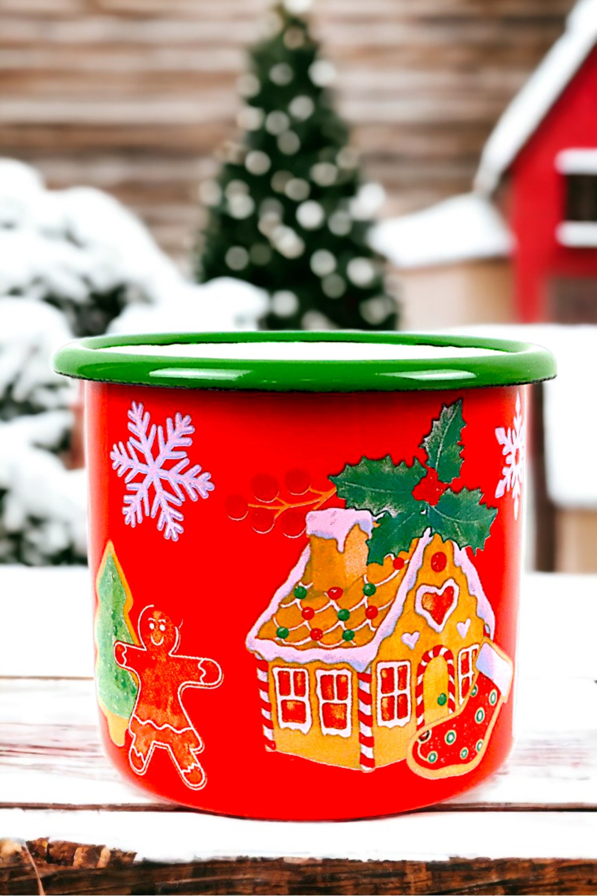 Emaye Kupa Bardak Camp Kamp Mug Fincan Kahve 380 Ml