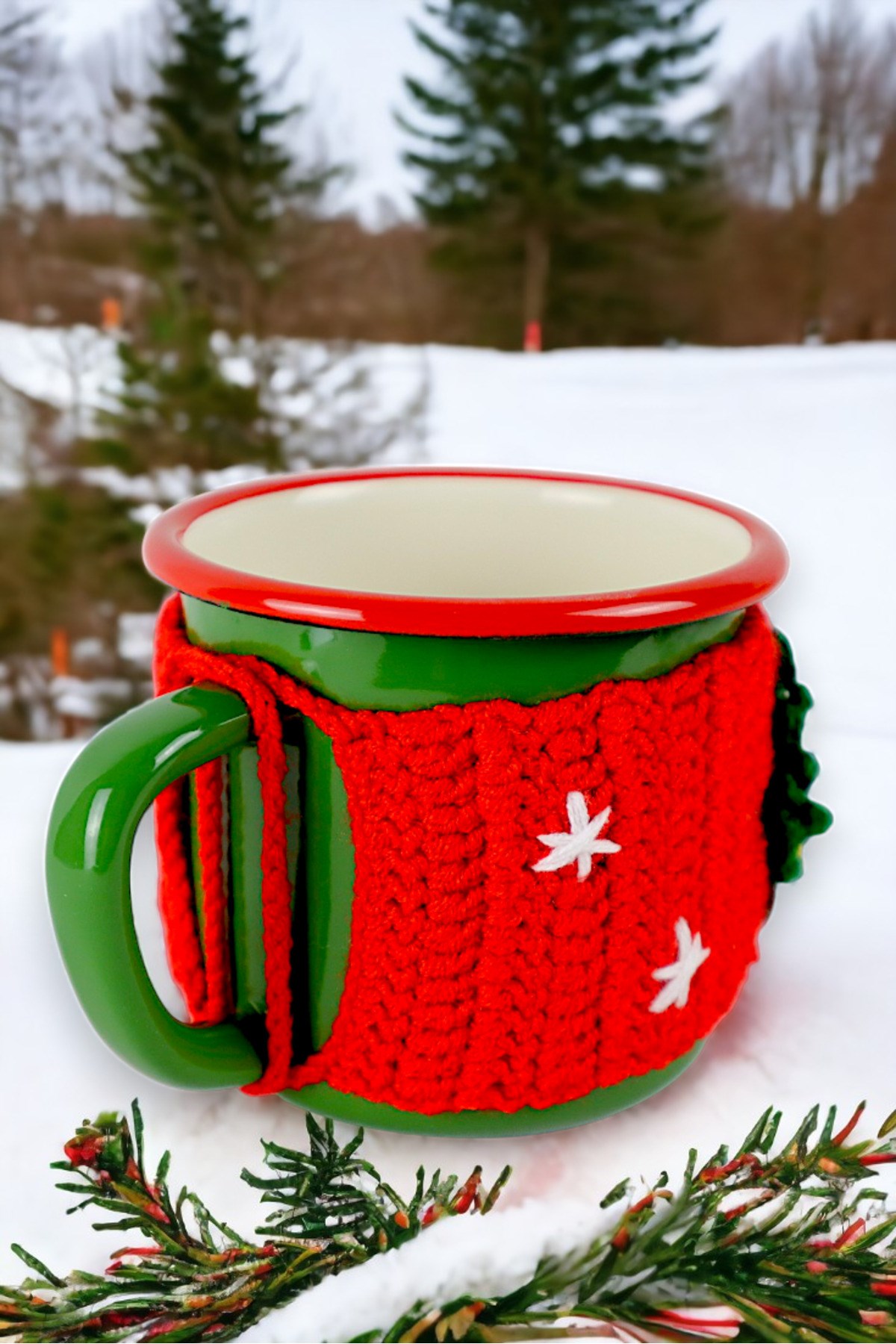 Emaye Kupa Bardak Camp Kamp Mug Fincan Kahve 380 Ml