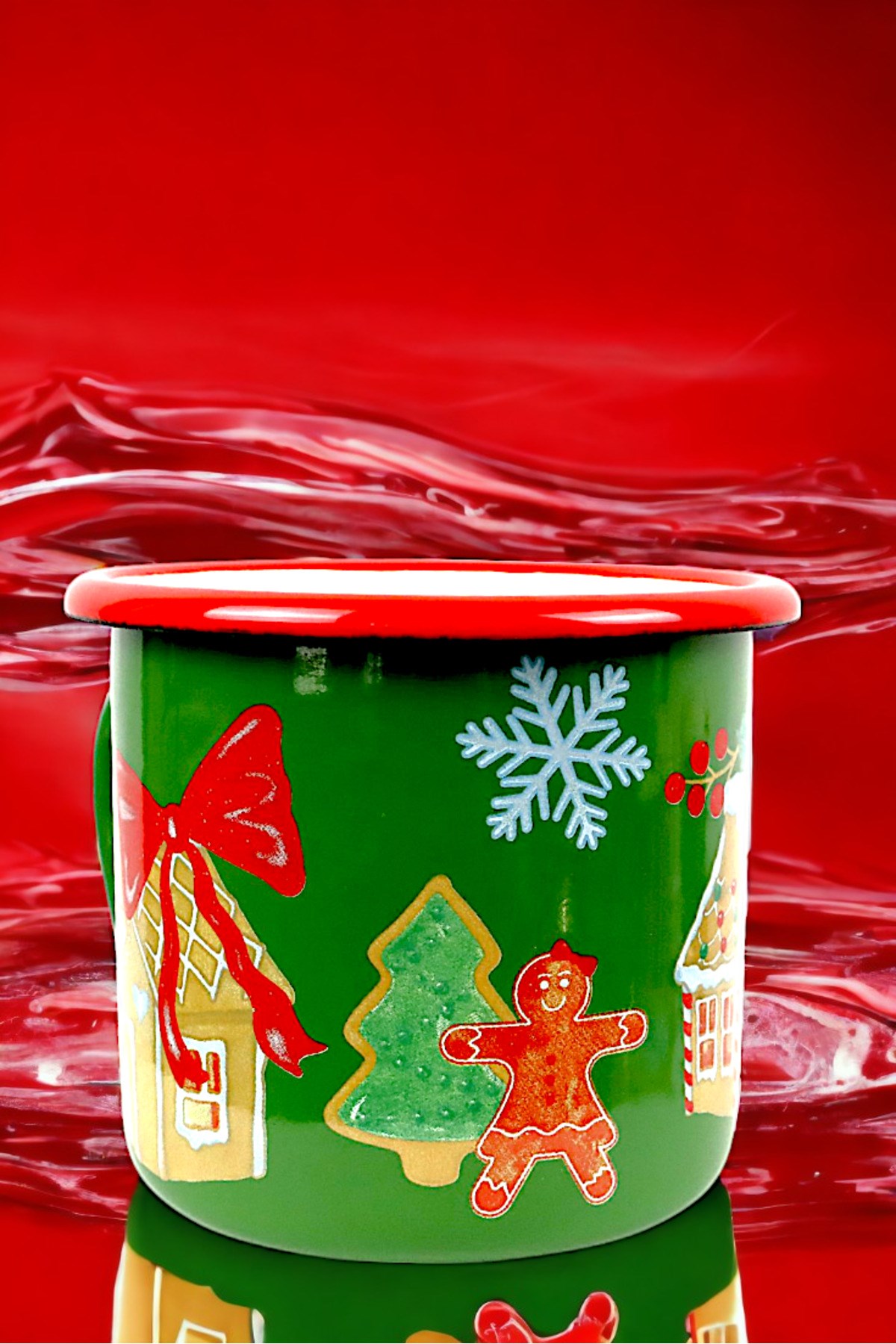 Emaye Kupa Bardak Camp Kamp Mug Fincan Kahve 380 Ml