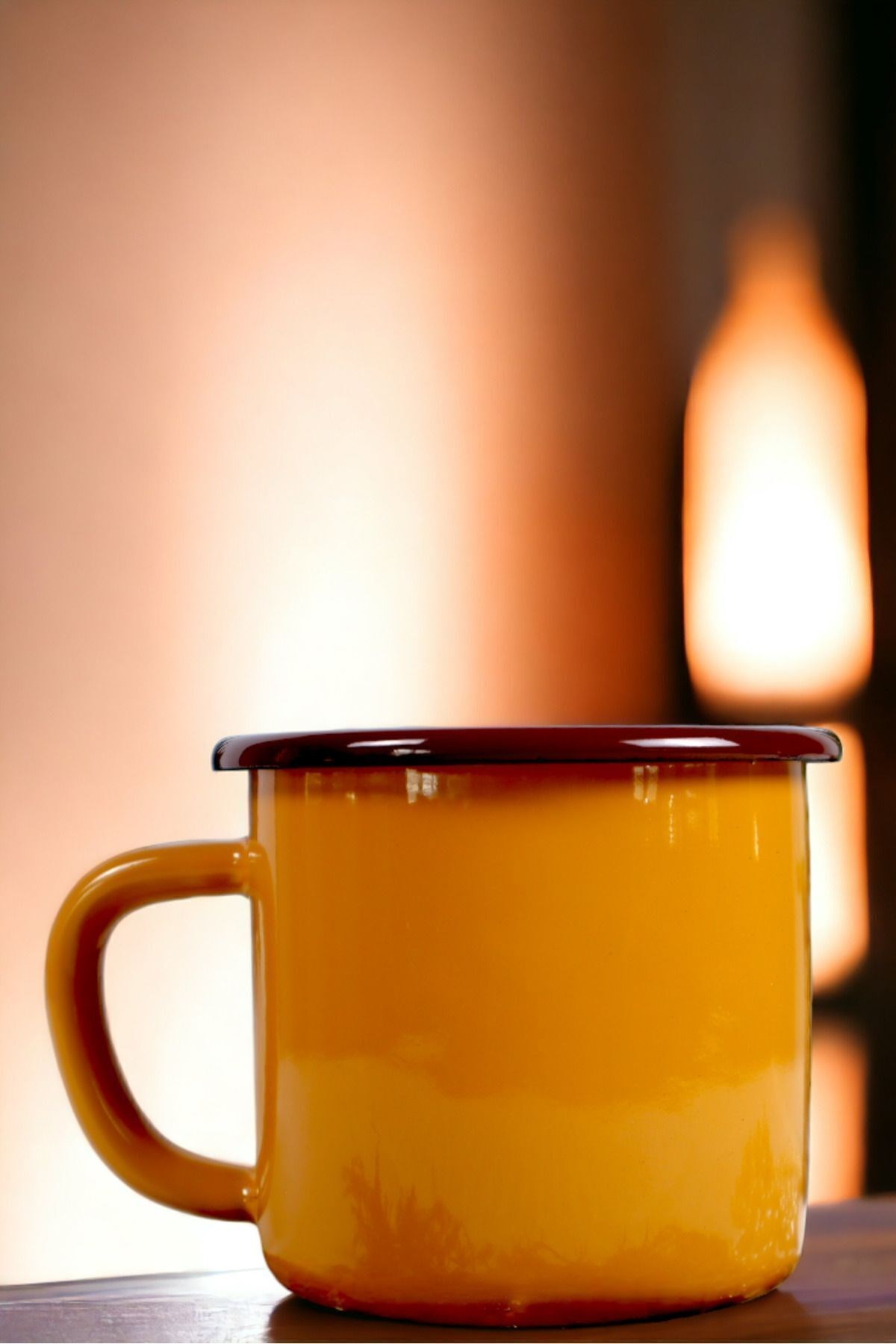 Emaye Kupa Bardak Camp Kamp Mug Fincan Kahve