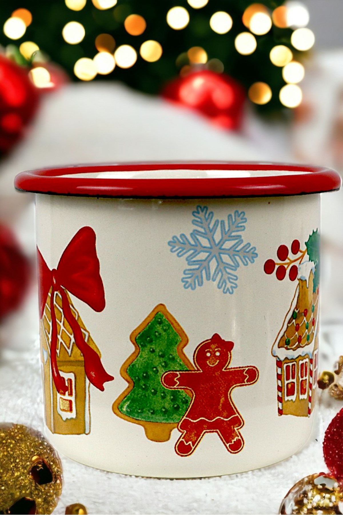 Emaye Kupa Bardak Camp Kamp Mug Fincan Kahve 380 Ml
