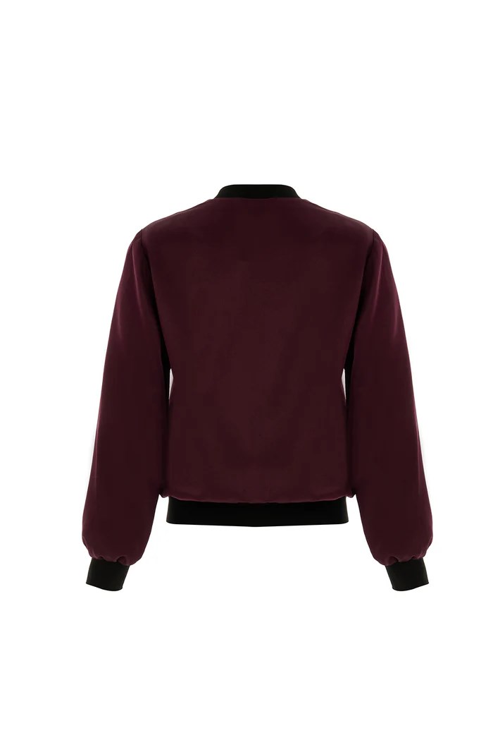 EXQUİSE Fermuarlı Bumber Lacey Ceket