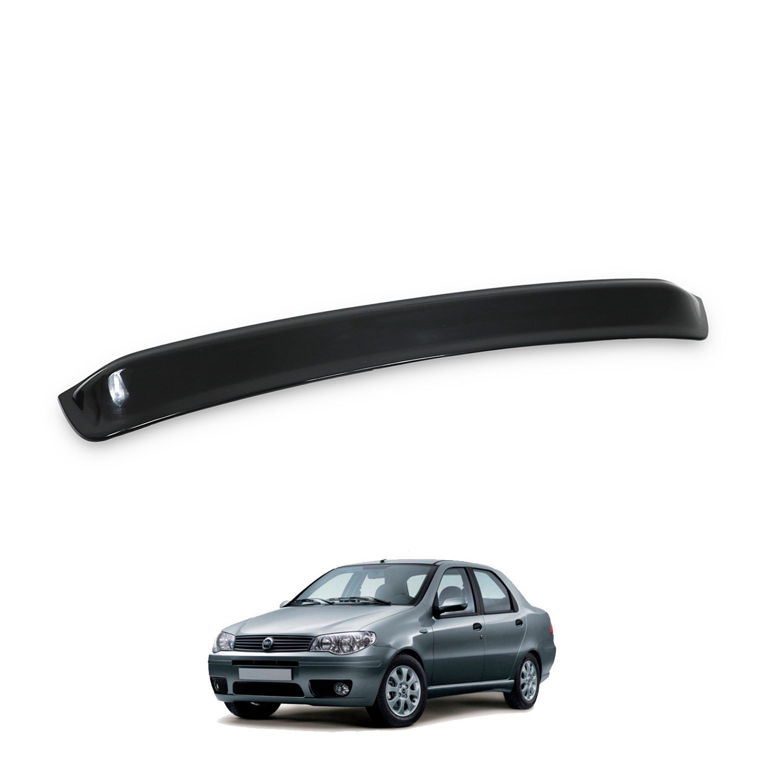 Fiat Albea Arka Cam Üstü Spoiler 2002-2012 Yılı ve Arasına Uyumludur