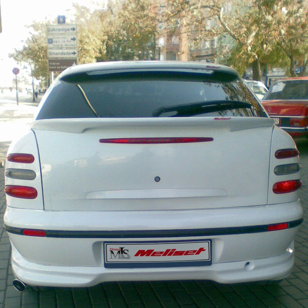 Fiat Brava Işıksız Spoiler 1995-2003 Yılı ve Arasına Uyumludur