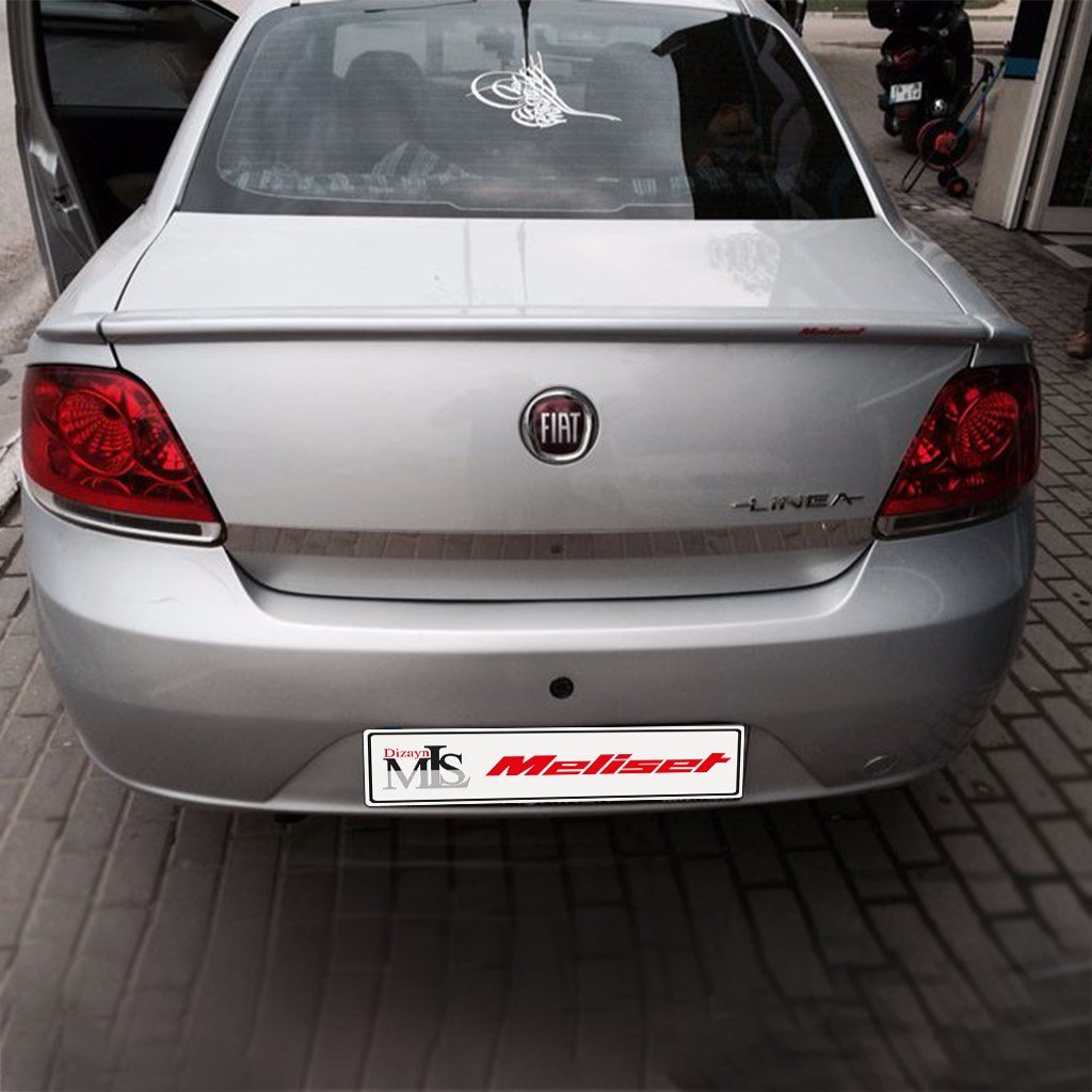 Fiat Linea 3 Parça Spoiler 2006 Yılı ve Sonrasına Uyumludur