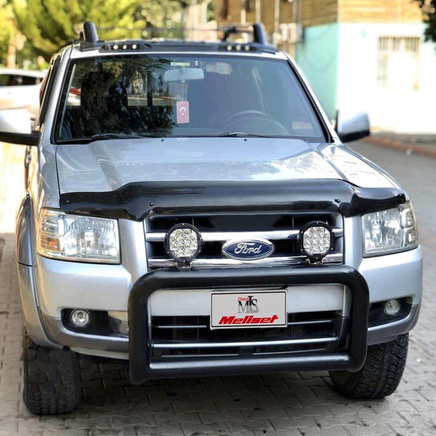 Ford Ranger Ön Kaput Rüzgarlığı 2007-2009 Yılı ve Arasına Uyumludur
