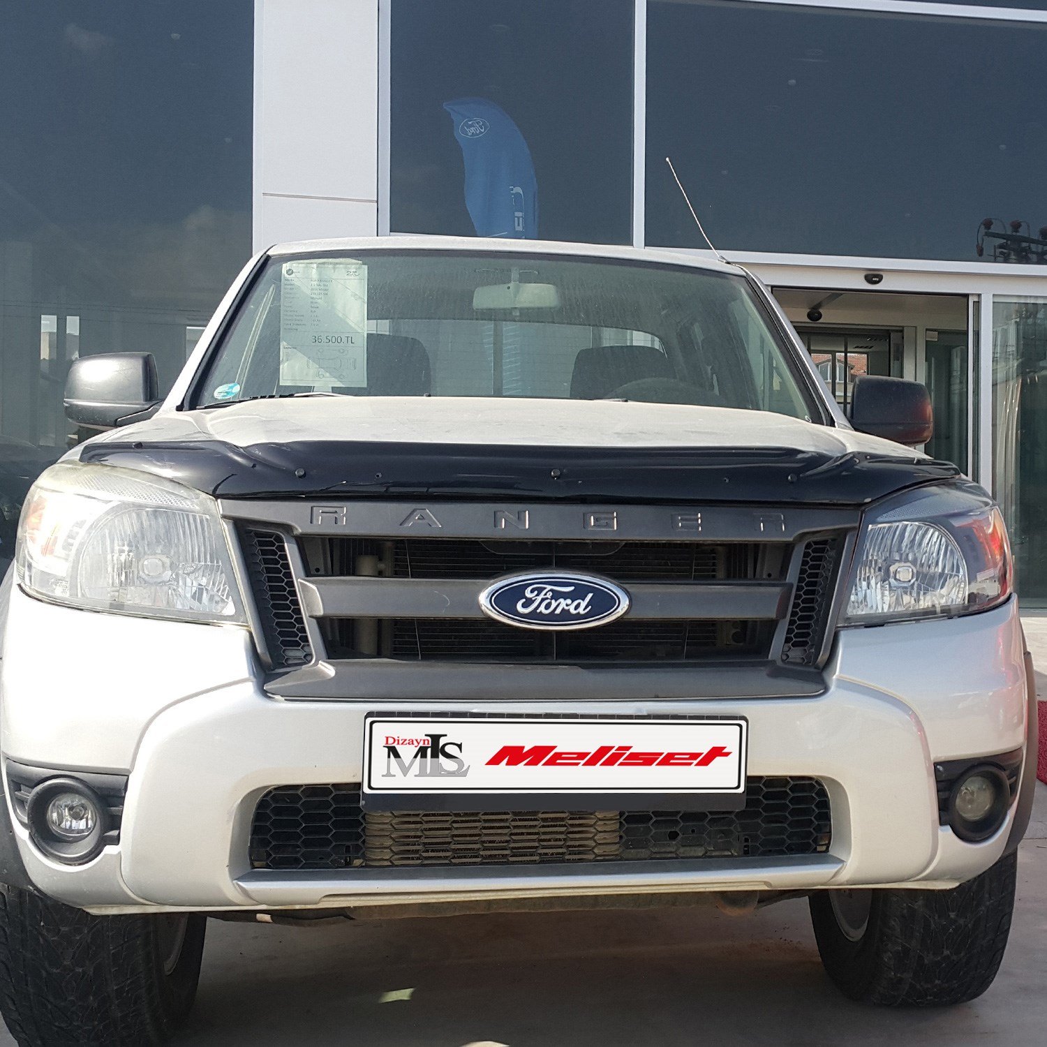 Ford Ranger Ön Kaput Rüzgarlığı 2009-2011 Yılı ve Arasına Uyumludur