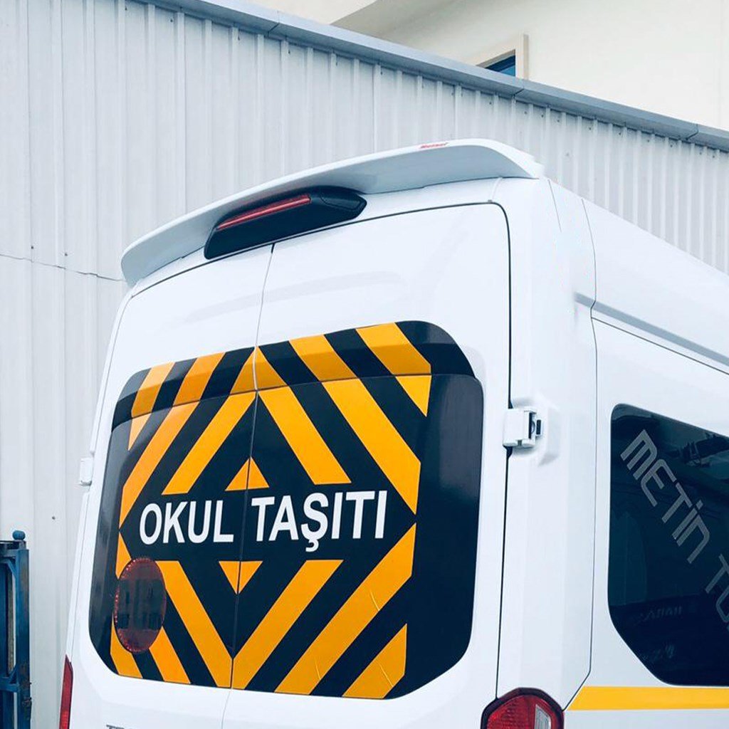 Ford Transit Bagaj Üstü Spoiler 2019 Yılı ve Sonrasına Uyumludur