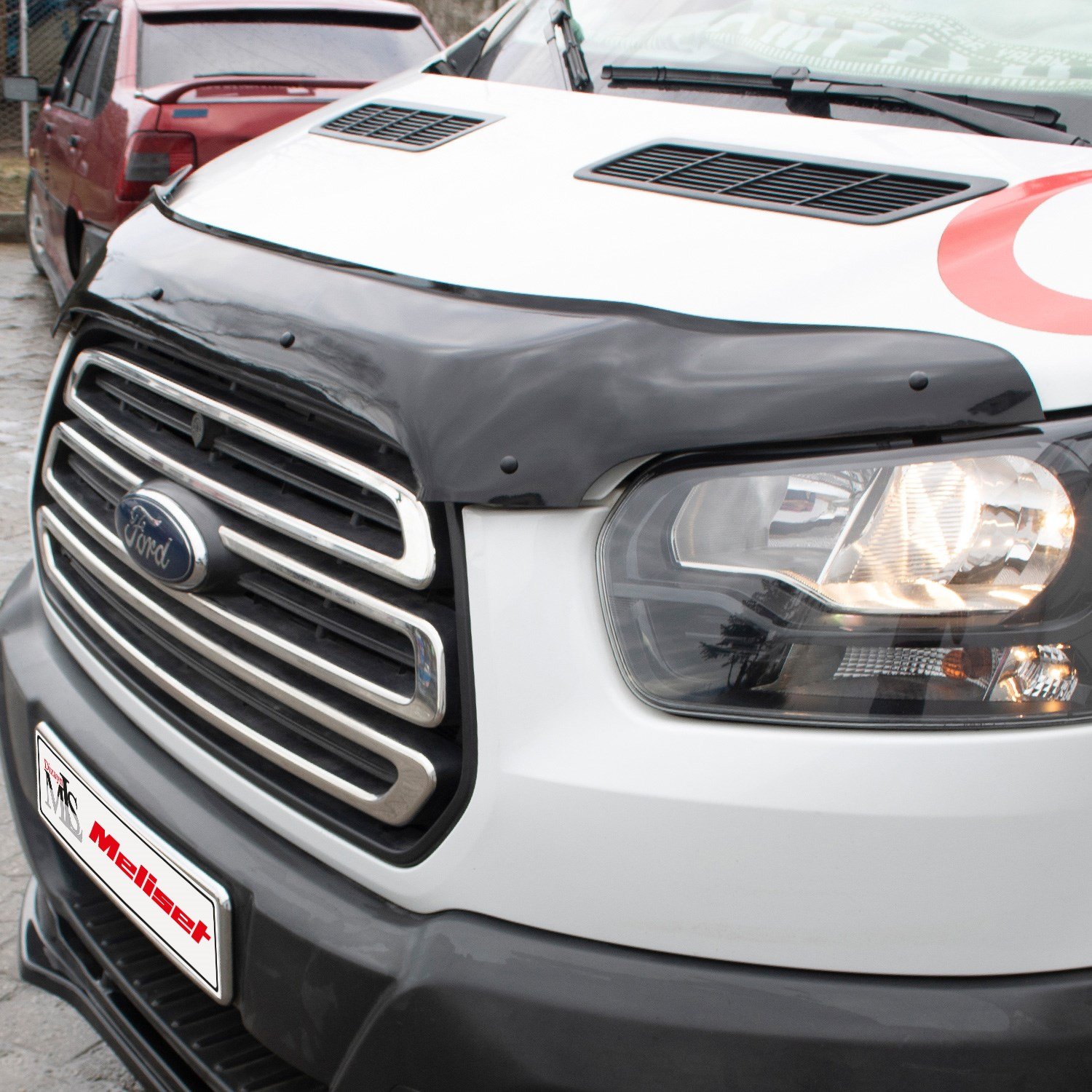 Ford Transit Ön Kaput Rüzgarlığı 2014-2018 Yılı ve Arasına Uyumludur