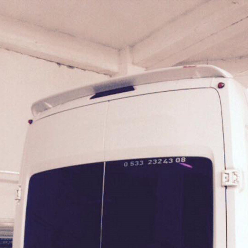 Ford Transit Spoiler 2014-2018 Yılı ve Arasına Uyumludur