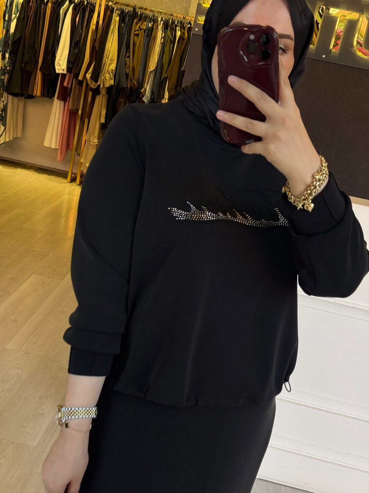 FUAT GÜRSEN Fashion Detaylı Etekli Takım