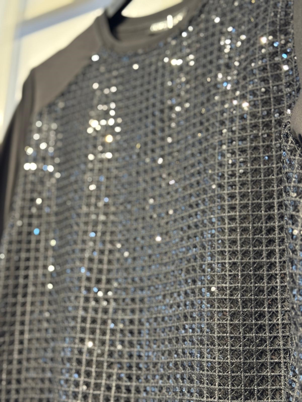FUAT GÜRSEN File İşlemeli Payetli Tasarım Tunik