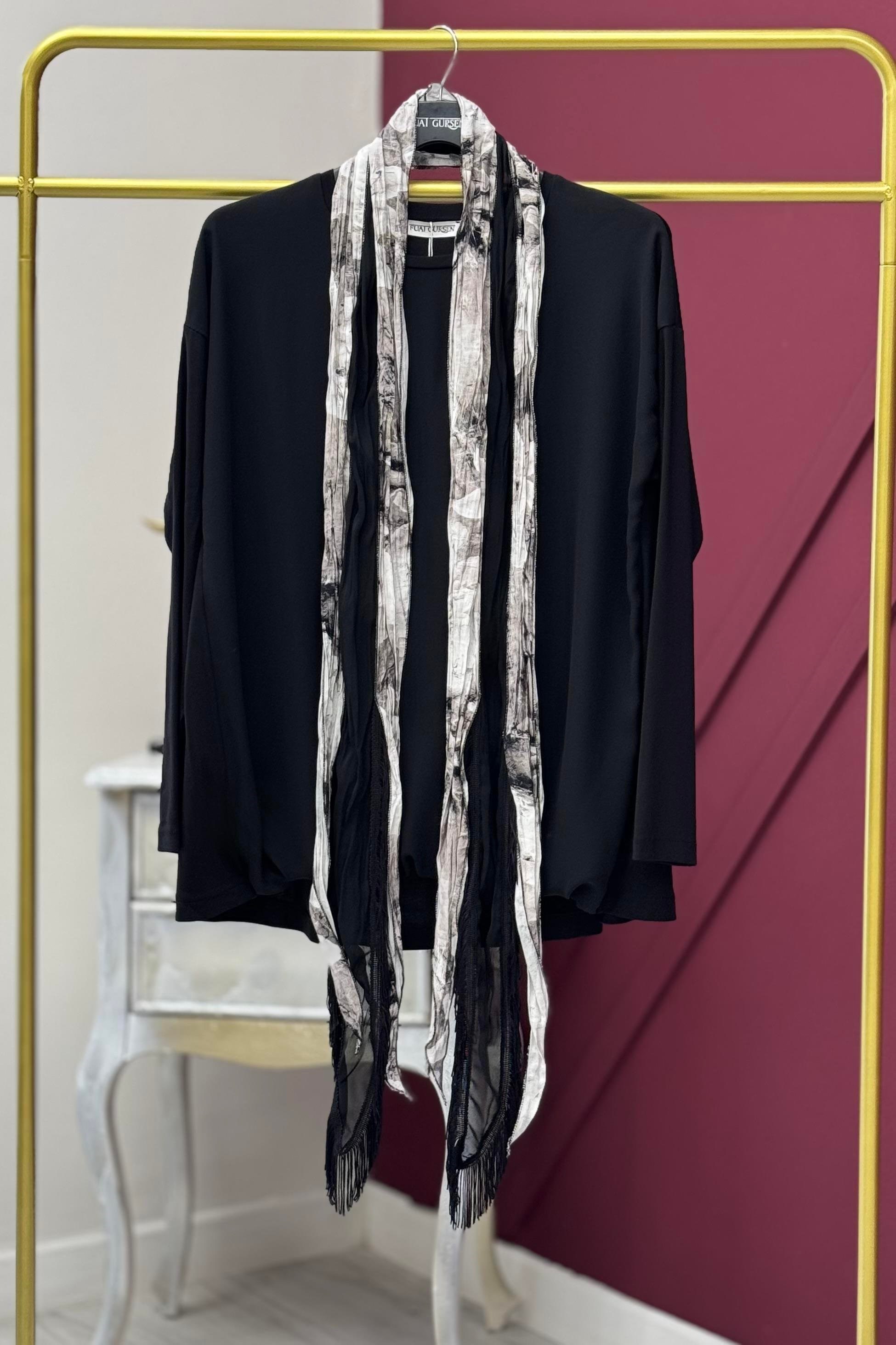 FUAT GÜRSEN Flar Hediyeli Basic Tunik