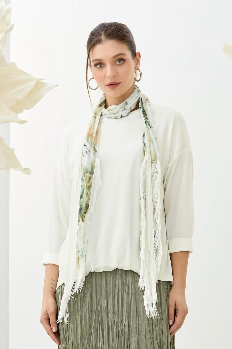 FUAT GÜRSEN Flar Hediyeli Basic Tunik