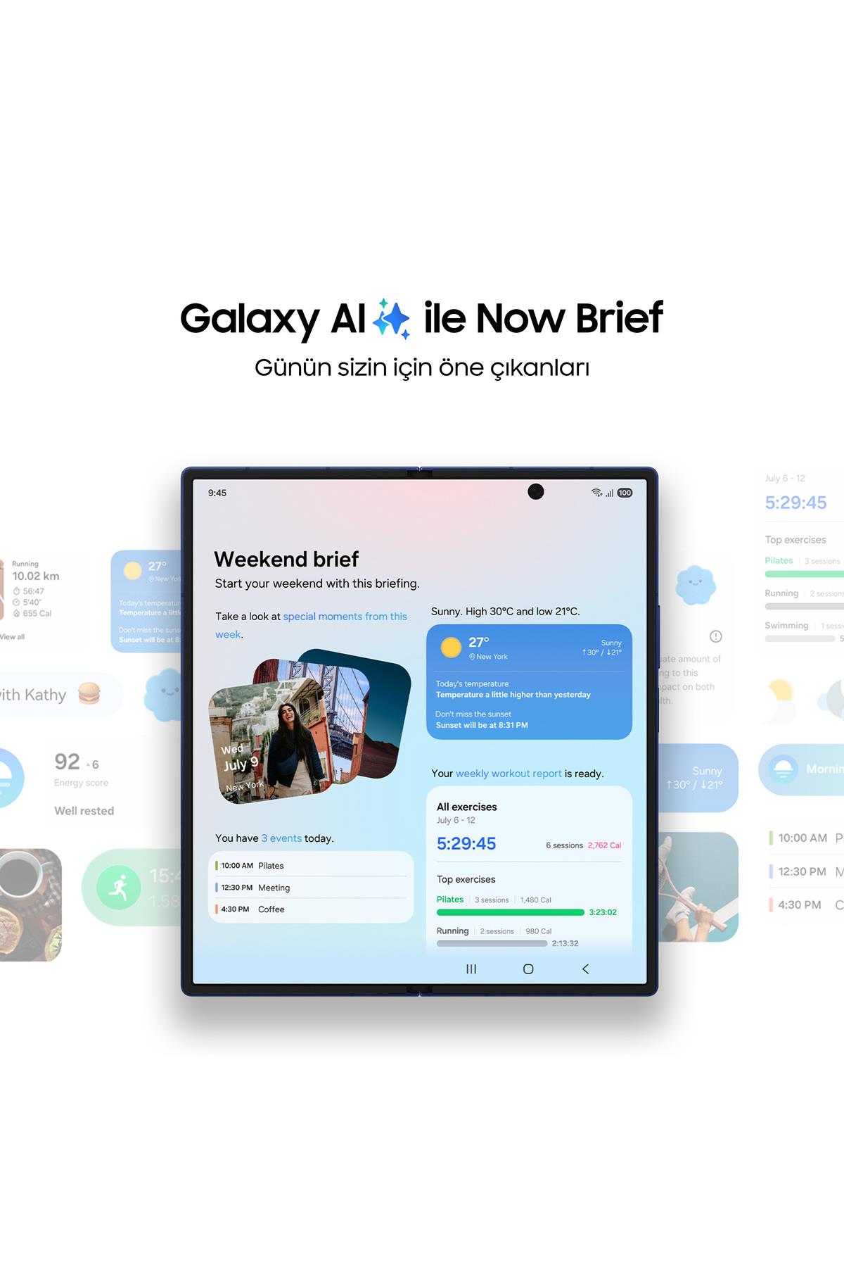 Galaxy Z Fold7 1 TB Gece Siyahı Cep Telefonu