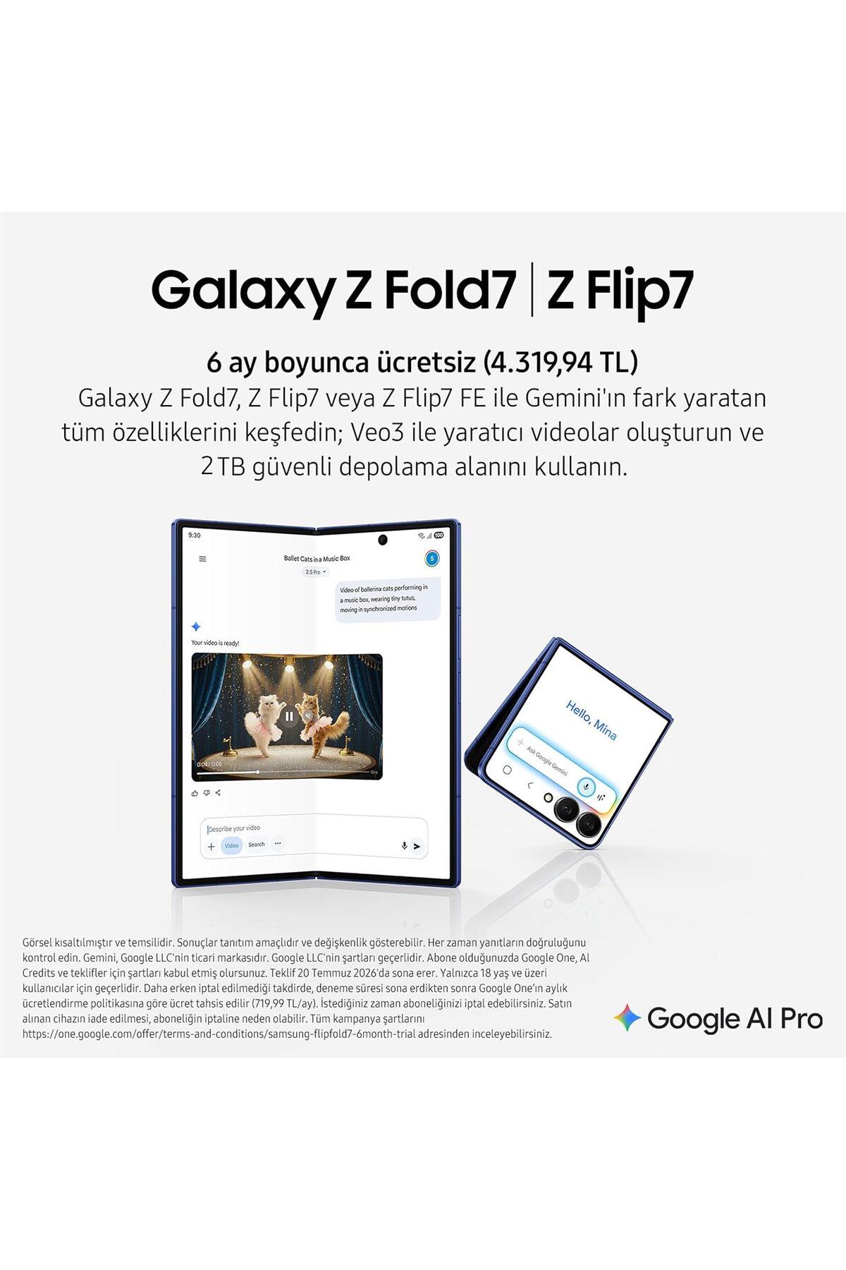 Galaxy Z Fold7 1 TB Gece Siyahı Cep Telefonu