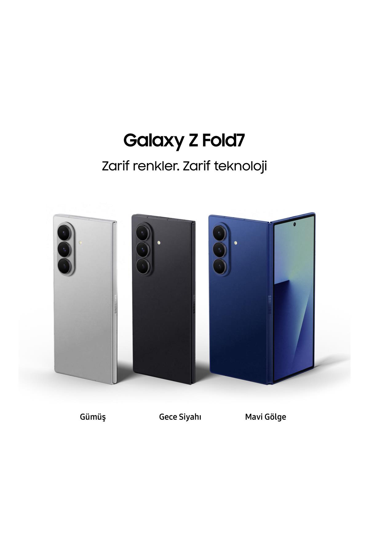 Galaxy Z Fold7 1 TB Gece Siyahı Cep Telefonu