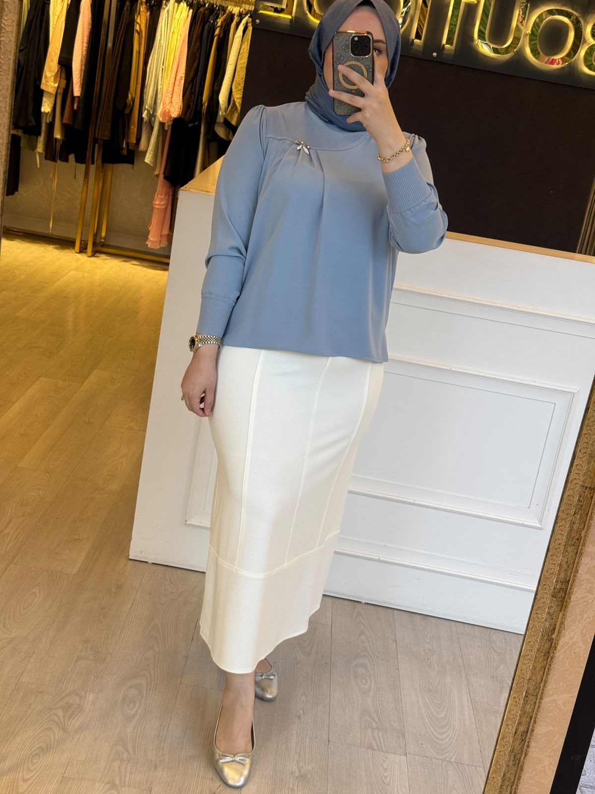GHISA Broşlu Tunik