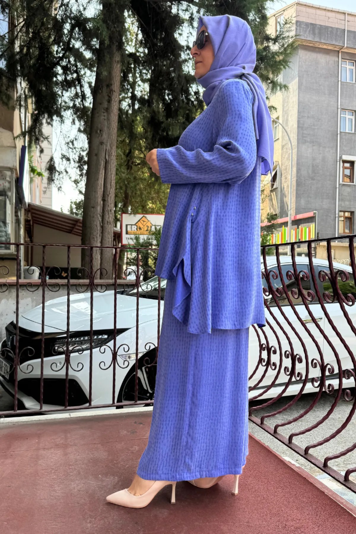 GHİSA DESENLİ KUMAŞ TAKIM