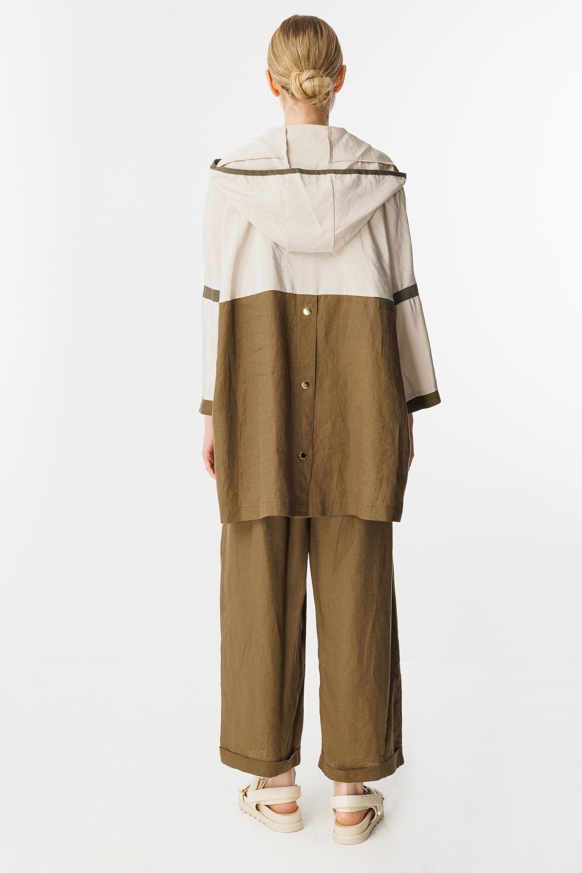 GHİSA Kapşonlu Çıtçıtlı Sweat Pantolon Takım