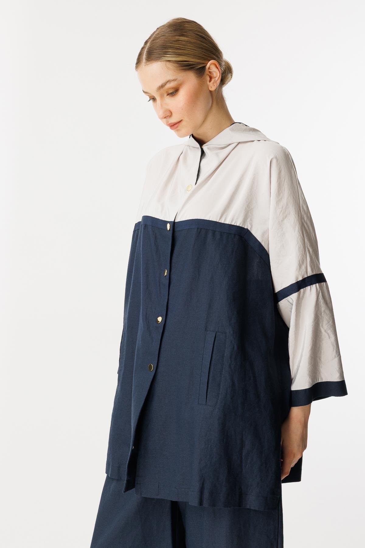 GHİSA Kapşonlu Çıtçıtlı Sweat Pantolon Takım