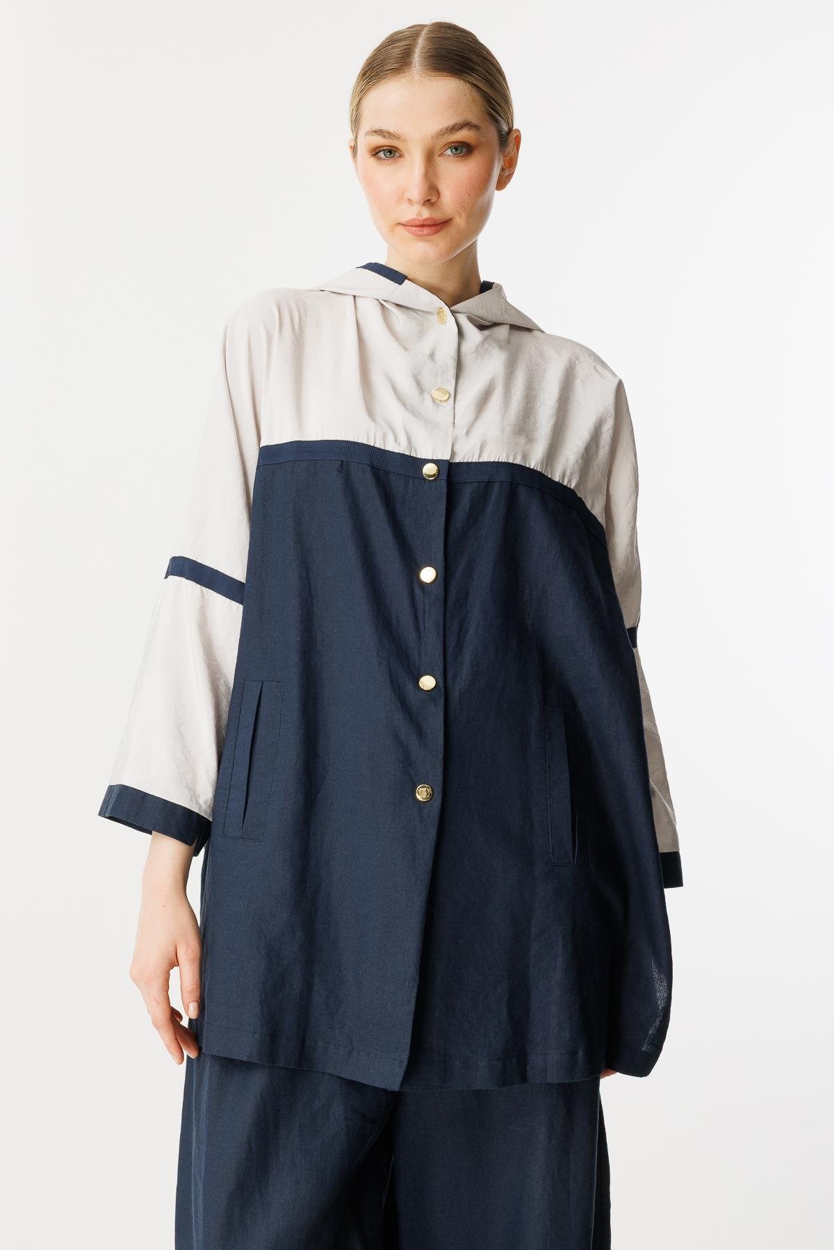 GHİSA Kapşonlu Çıtçıtlı Sweat Pantolon Takım