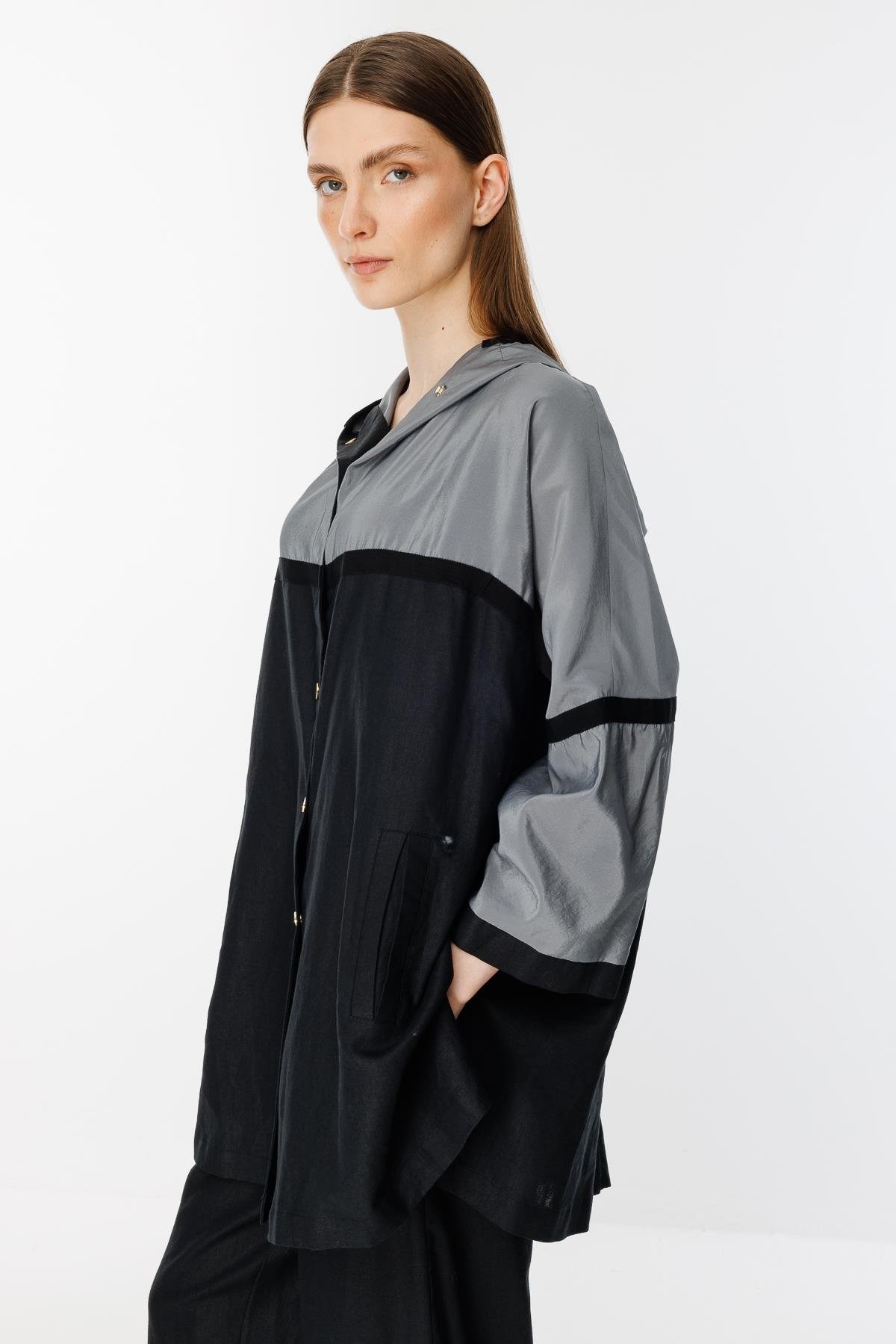 GHİSA Kapşonlu Çıtçıtlı Sweat Pantolon Takım