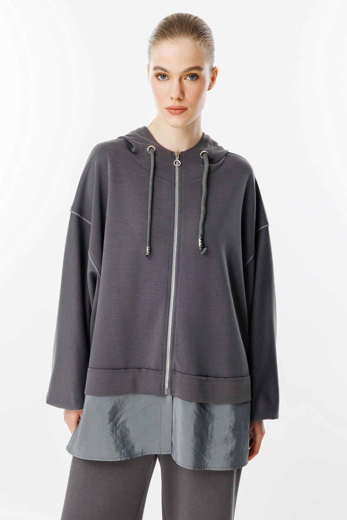 GHİSA Kapşonlu Sweat Pantolon Takım
